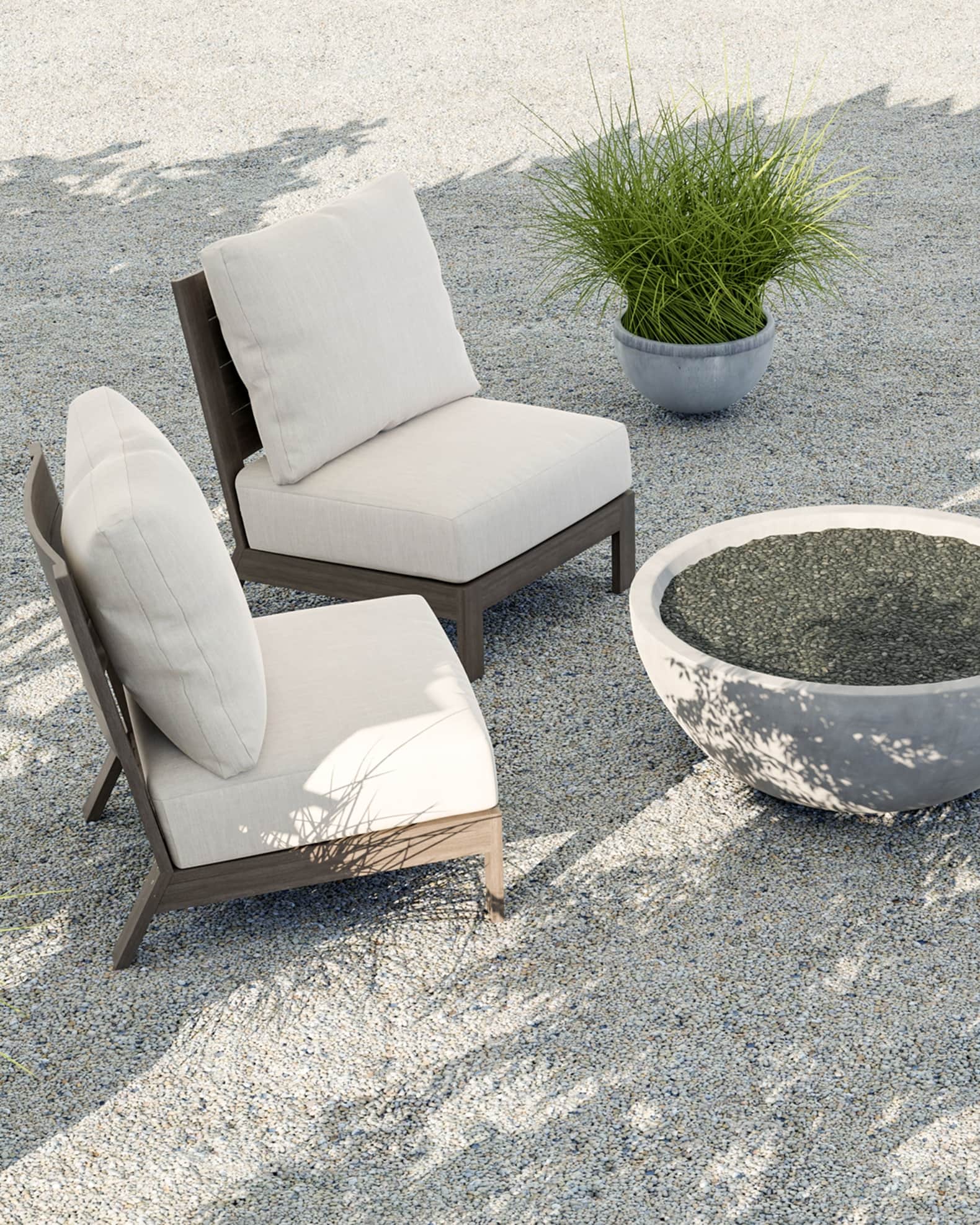 Armless hotsell lawn chairs