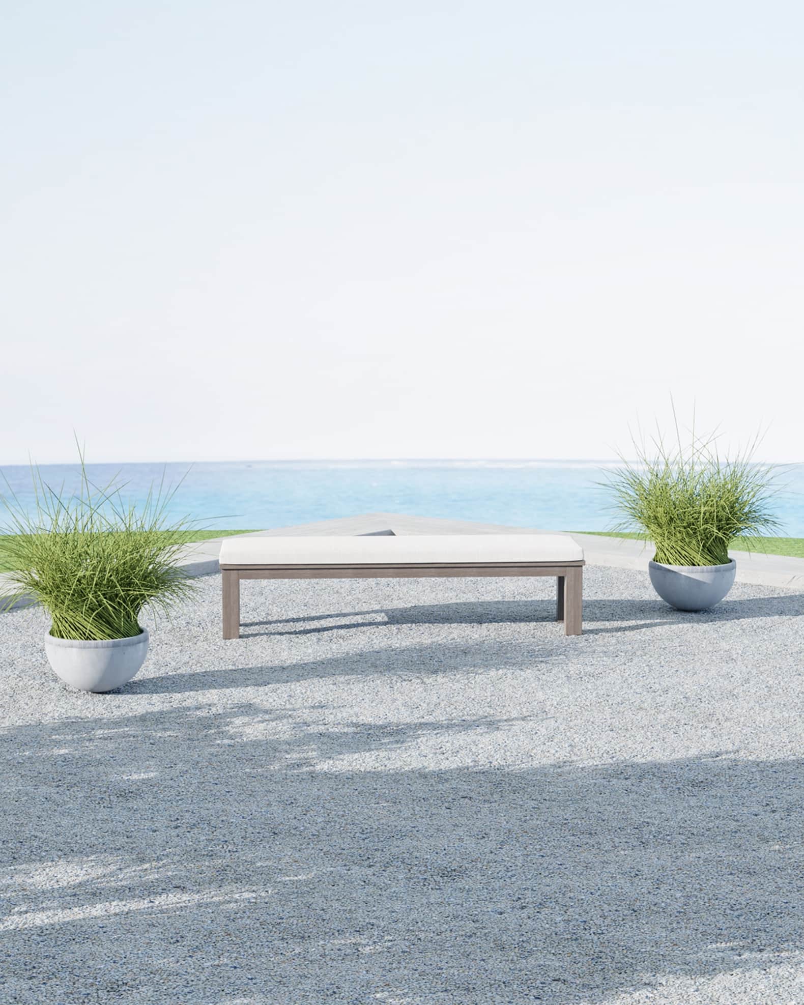 Luxury discount outdoor bench