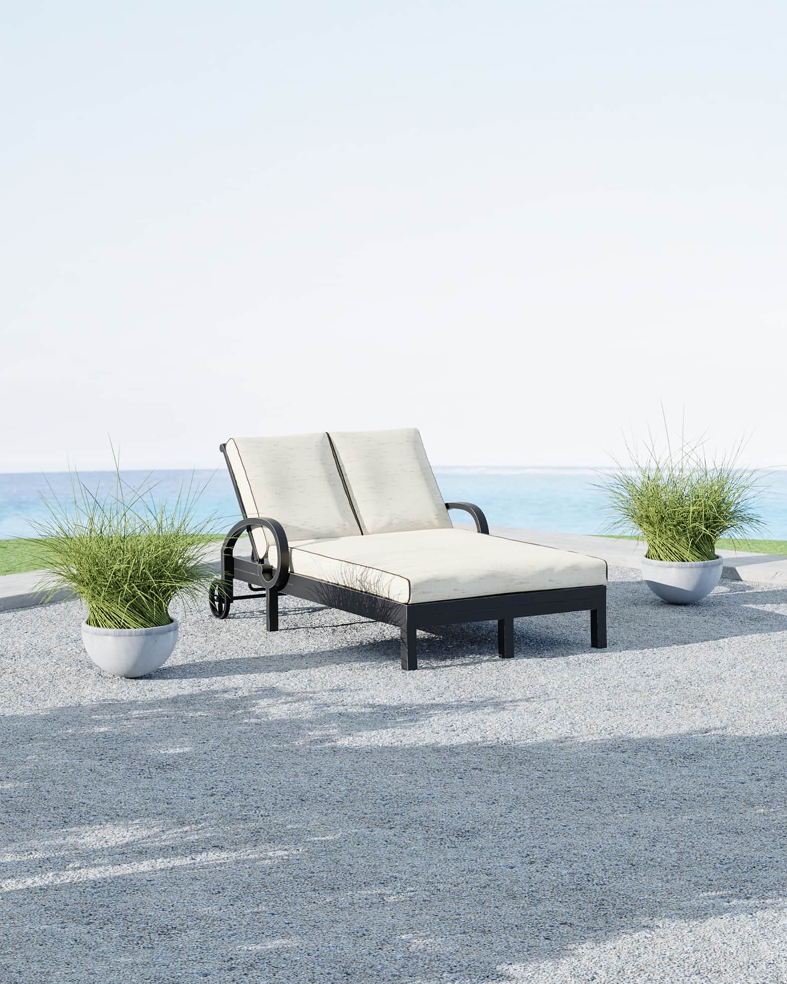 Sunset West Monterey Outdoor Double Chaise Horchow