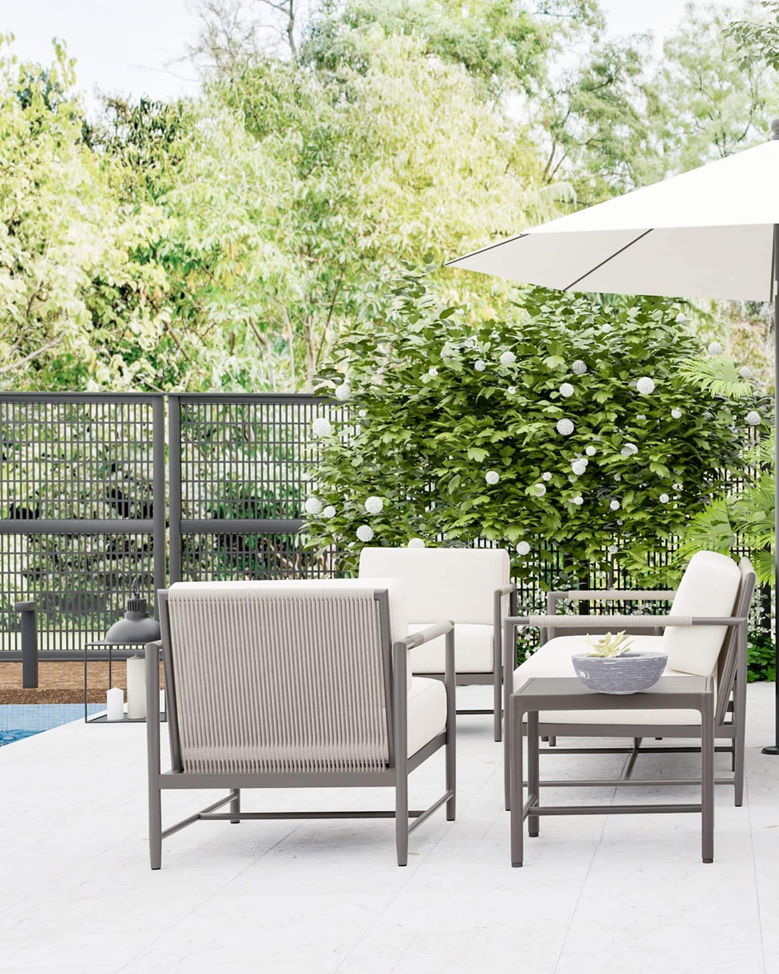 Sunset West Pietra Outdoor Club Chair Horchow