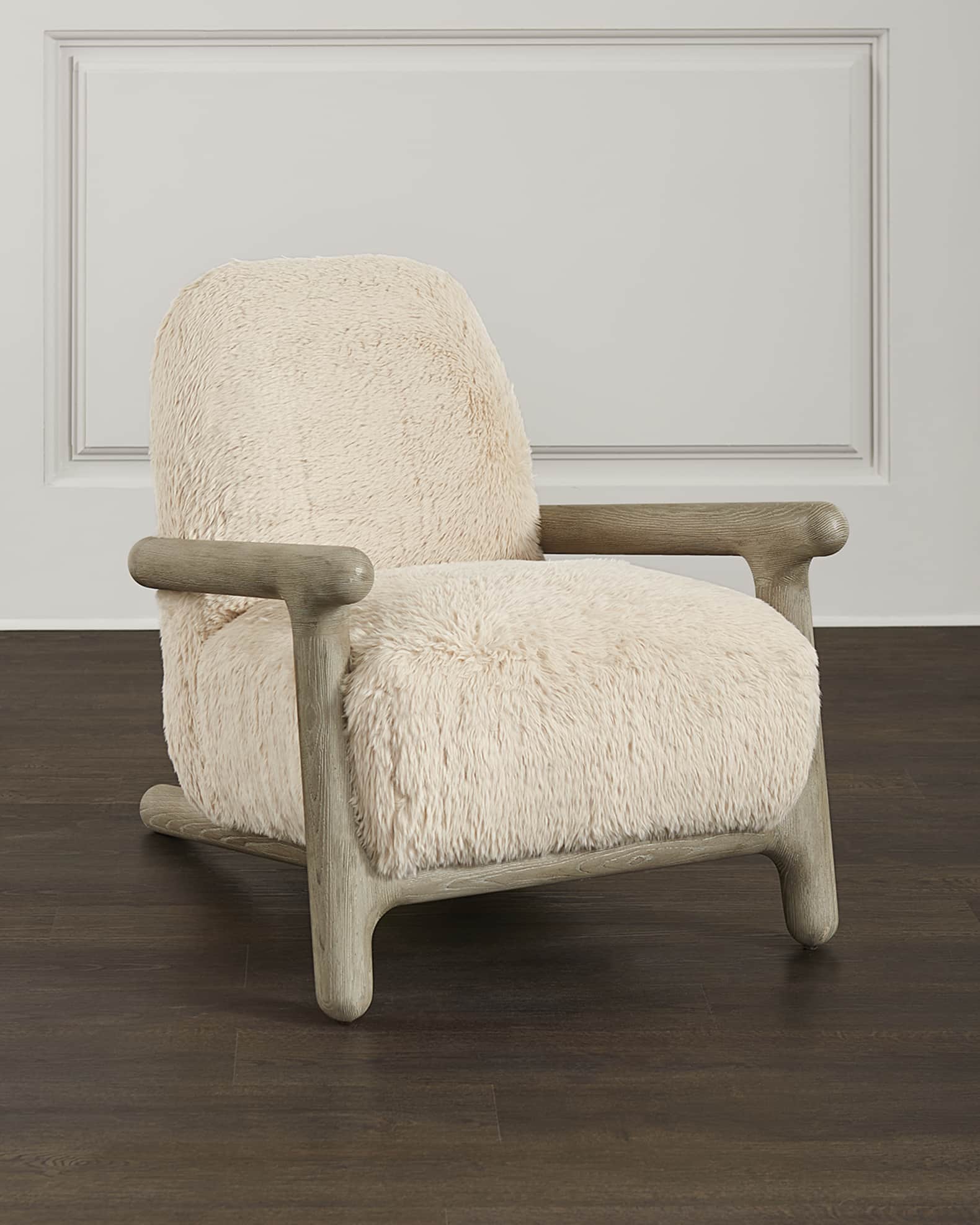 Faux fur lounger best sale