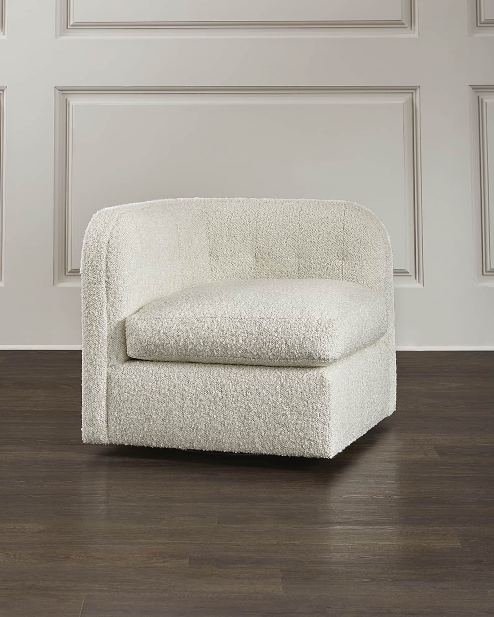 Bernhardt Romy Corner Swivel Chair Horchow