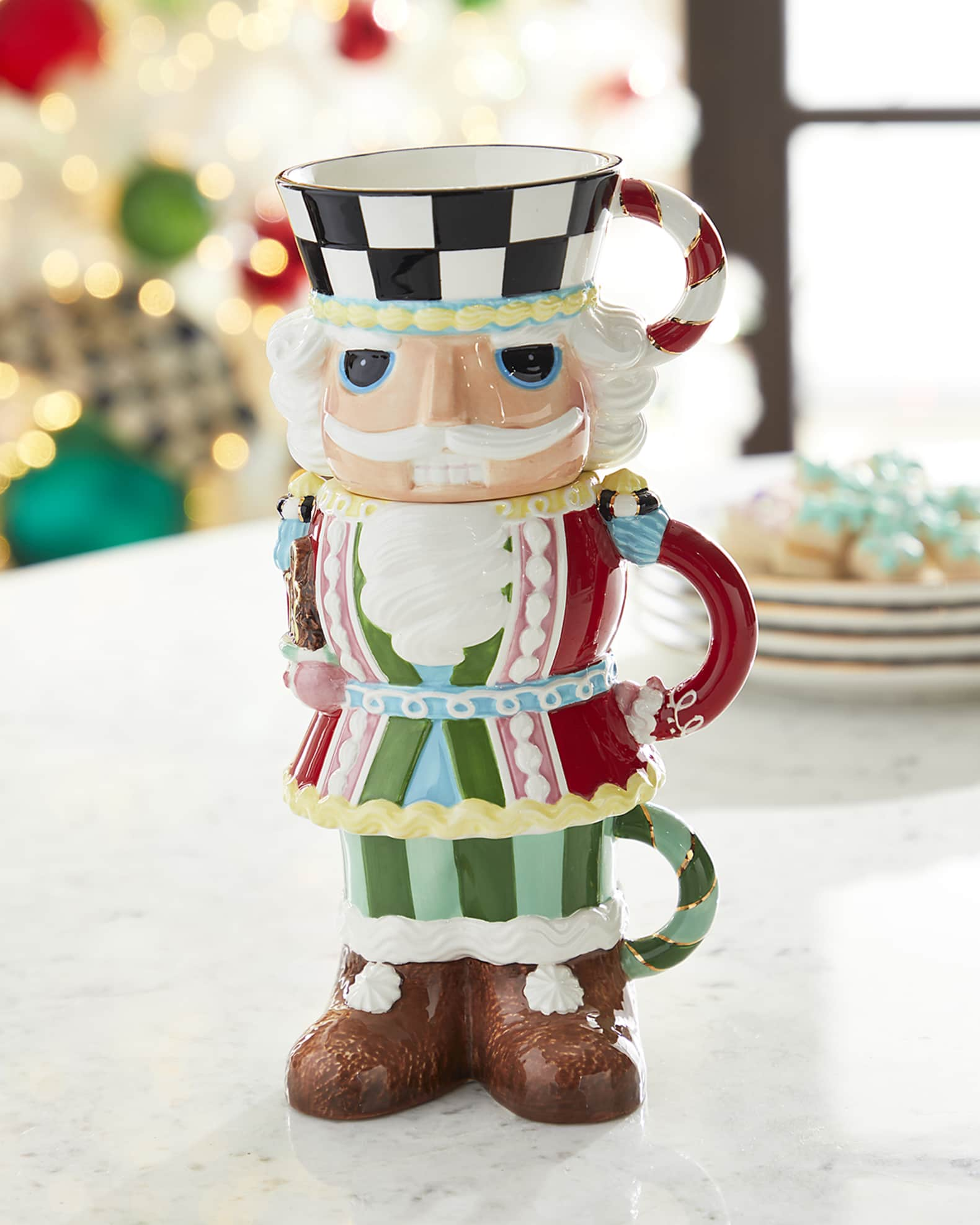 Nutcracker Stacking Mug Set