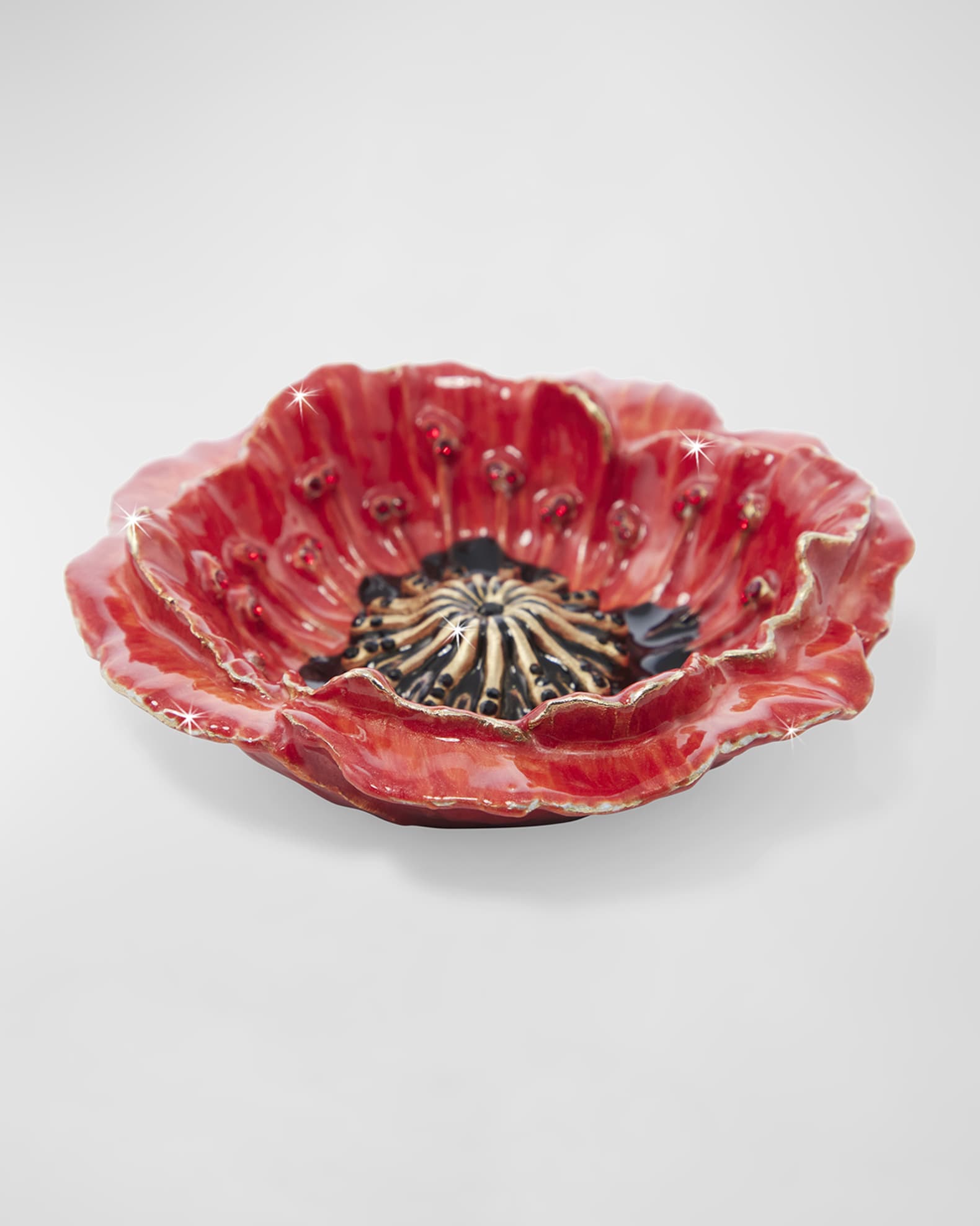 Jay Strongwater Poppy Trinket Tray