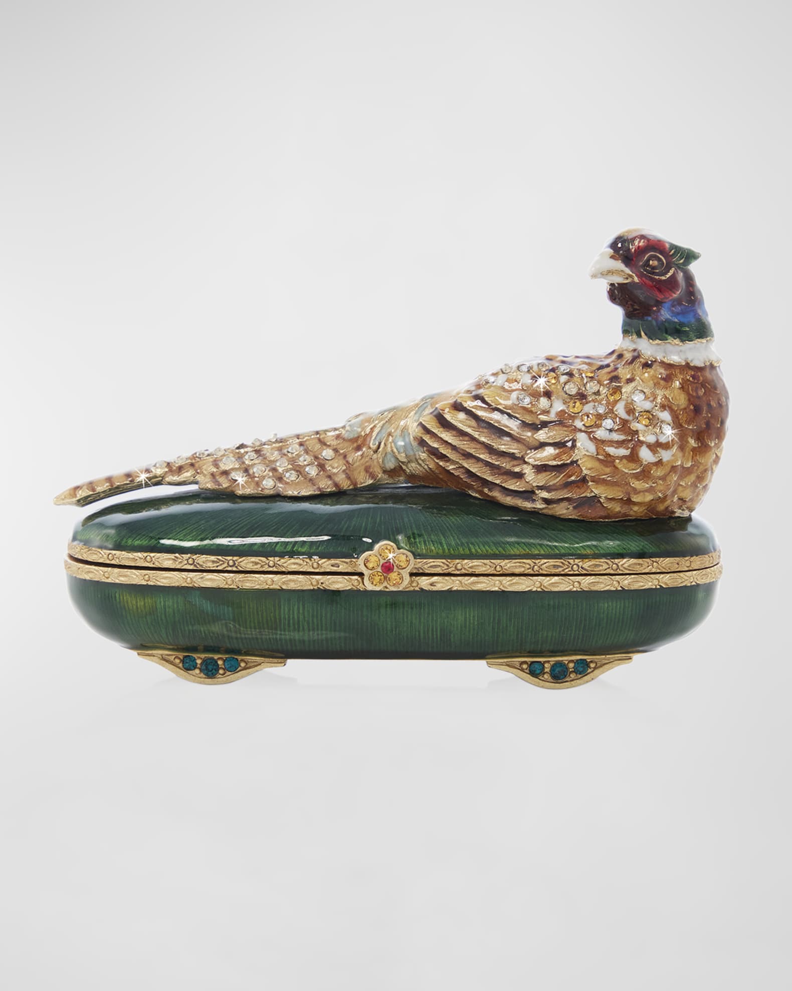 Jay Strongwater Pheasant Box Horchow