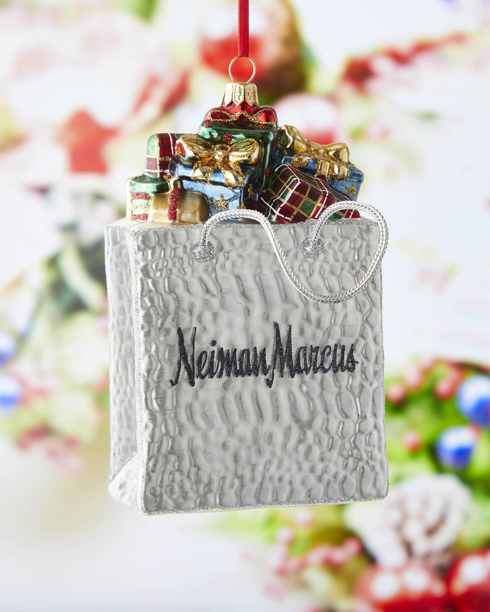 Neiman Marcus Neiman Marcus Shopping Bag Christmas Ornament