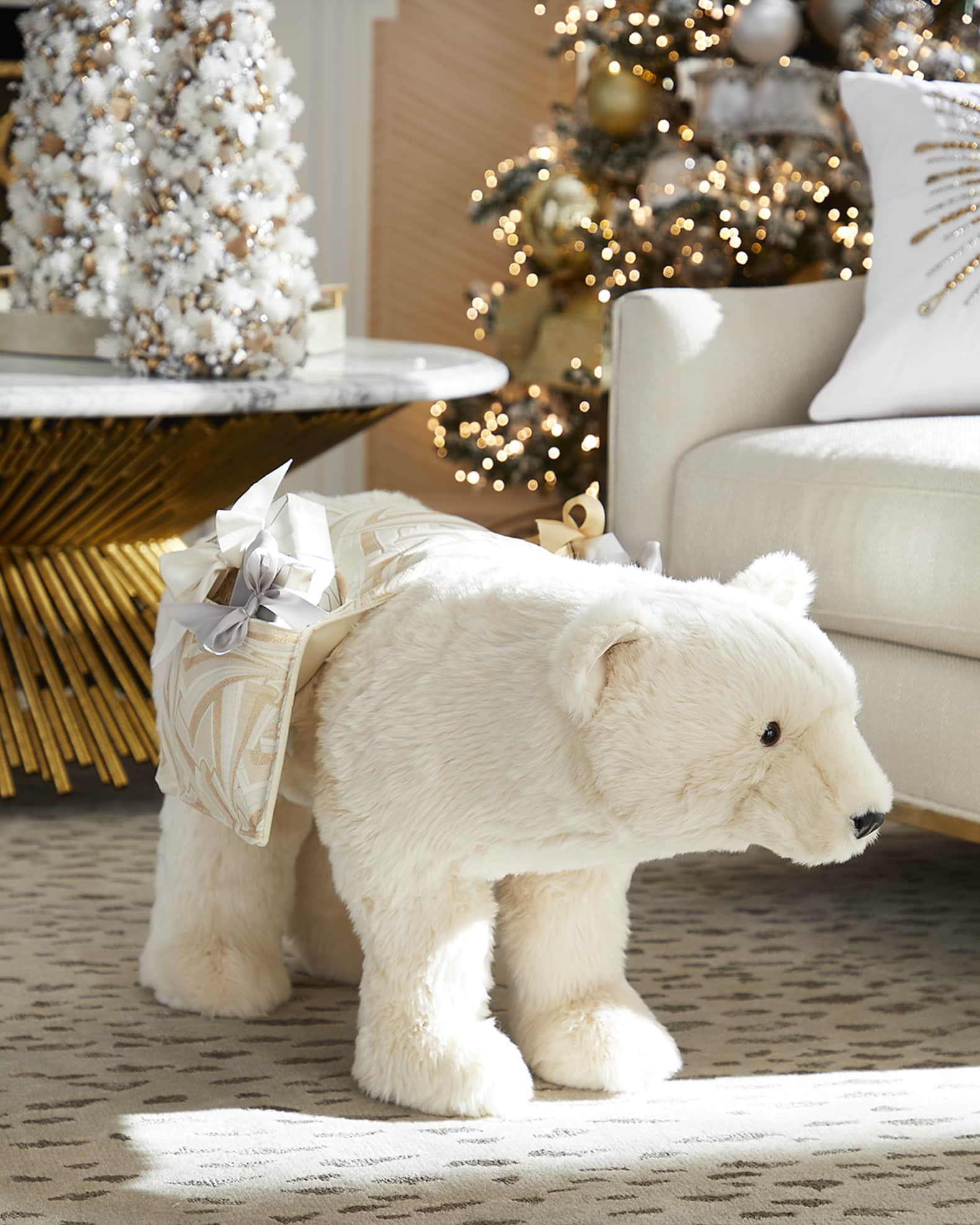 Statues Decoration Bear, Bear Decor Living Room