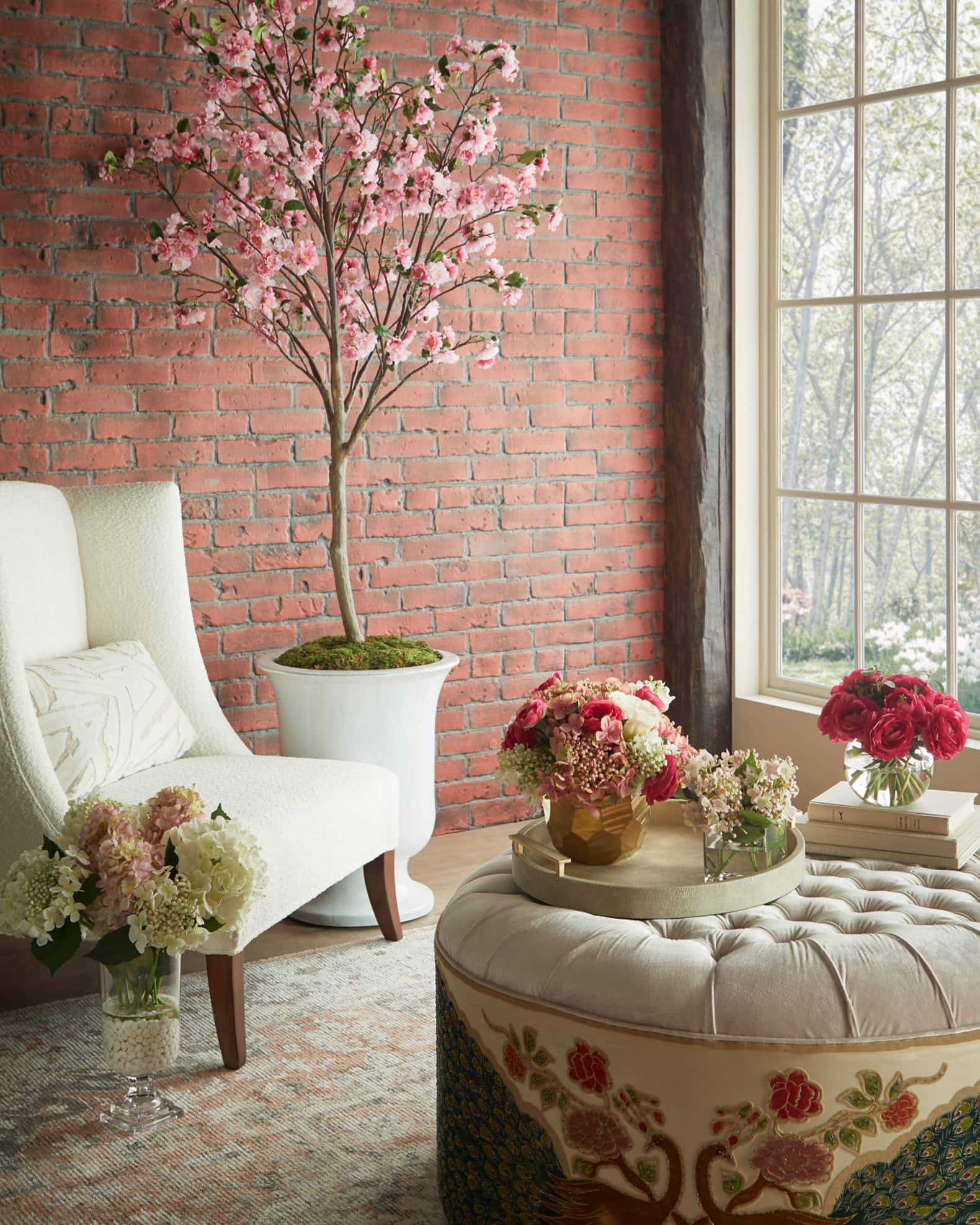 John-Richard Collection Magenta Garden 22