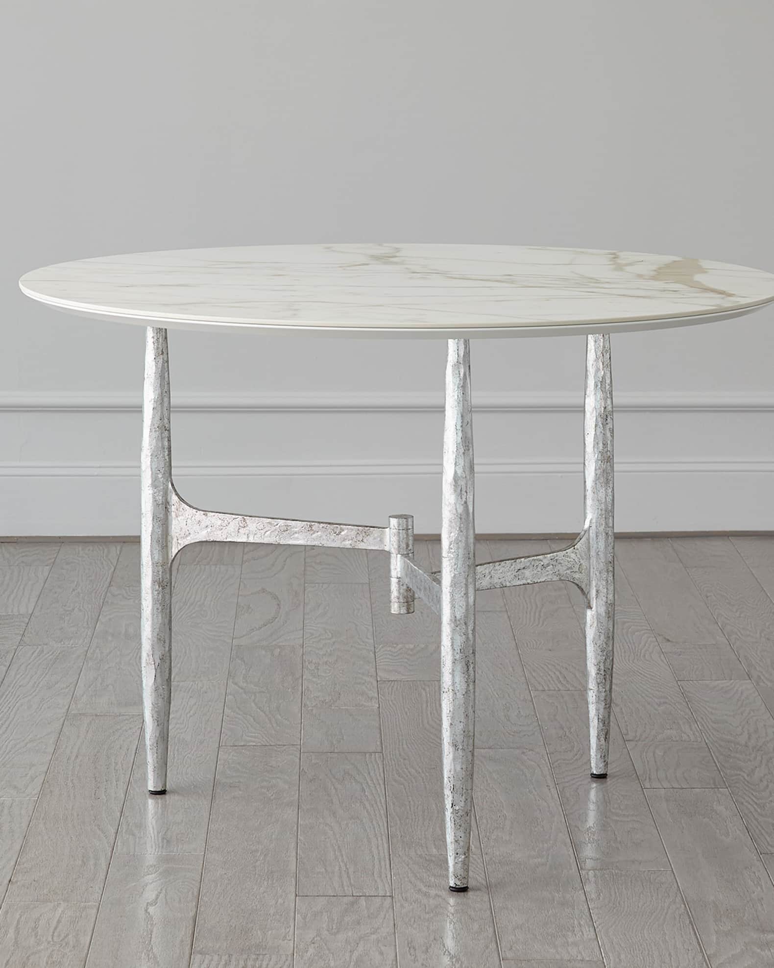 Global Views Radius Dining Table, 42"