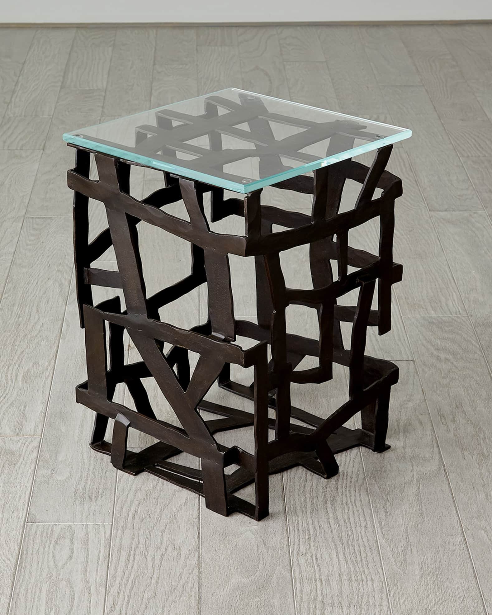 Global Views Fragments End Table 