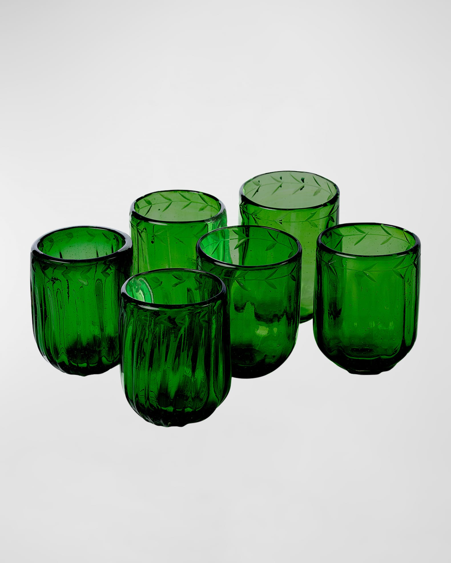 Jan Barboglio Small Ribbed Votives, Set of 6 Horchow