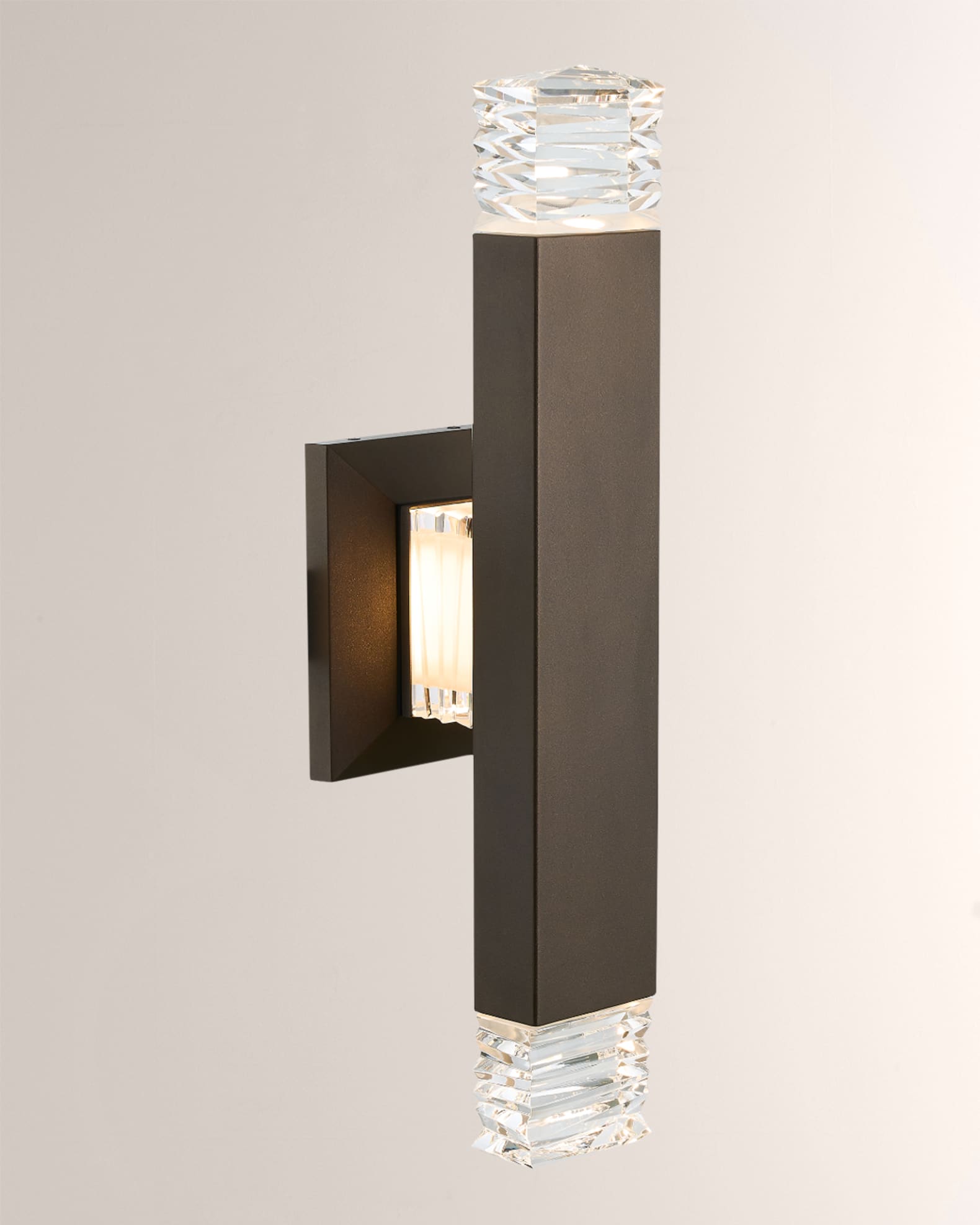 Allegri Crystal by Kalco Lighting Tapatta Outdoor 24” Led Wall Sconce