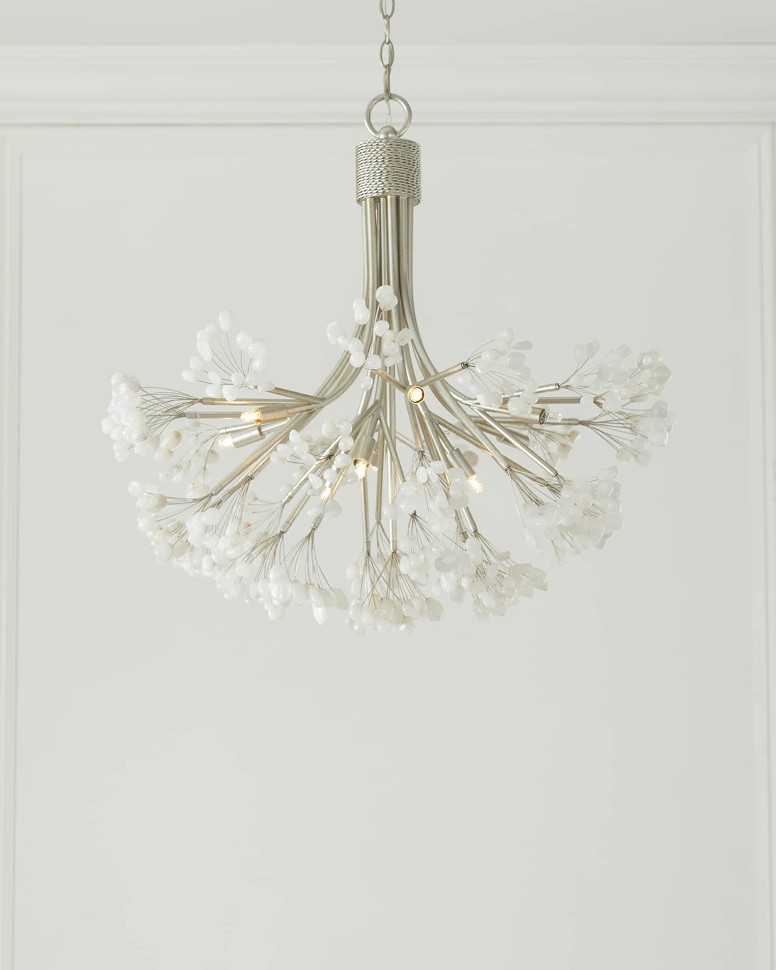 John Richard Collection Quartz Crystal 30 9 Light Chandelier