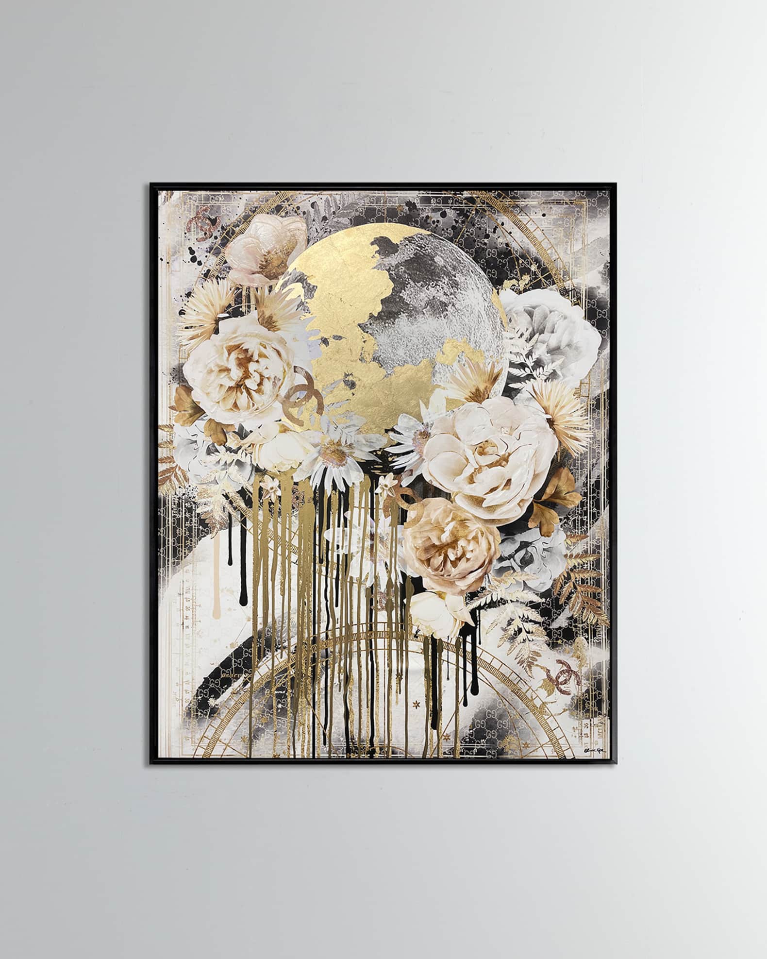 Oliver Gal 絵画 The Oliver Gal Artist Co. 'Celestial Floral' Hand
