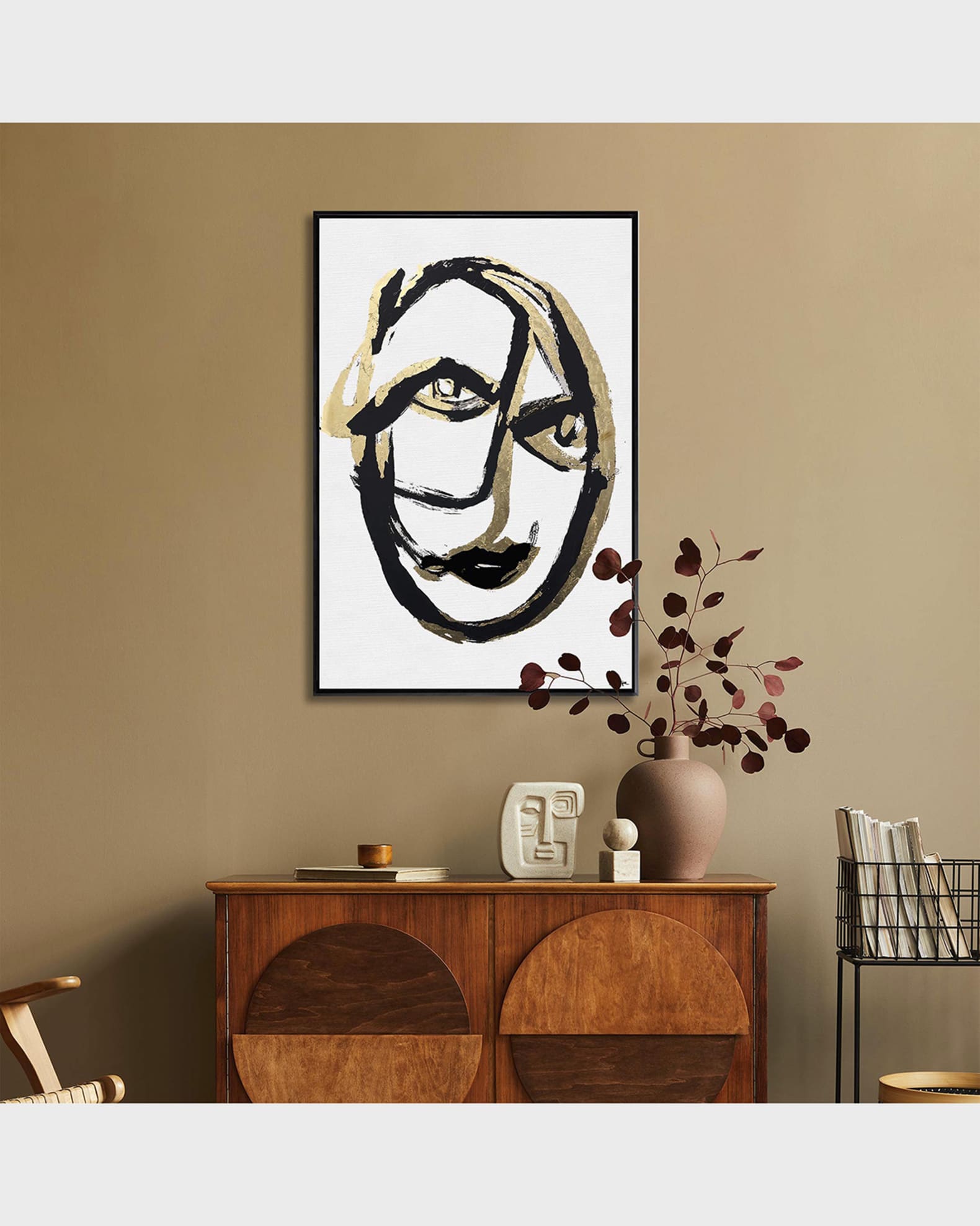 The Oliver Gal Artist Co. 'Minimalist Portrait Abstract II
