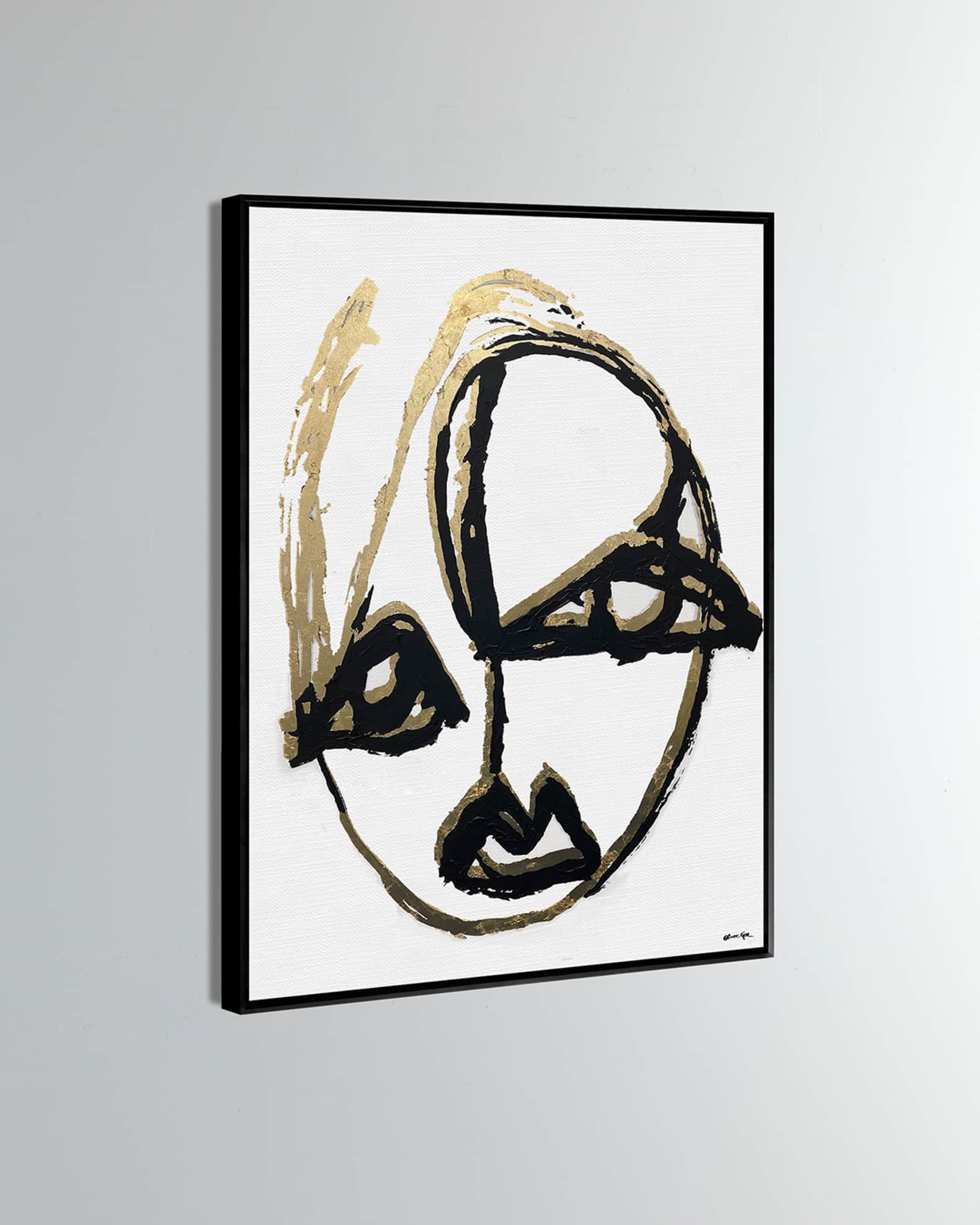 【特価】 The Abstract Portrait 'Minimalist Co. Artist Gal Oliver 絵画