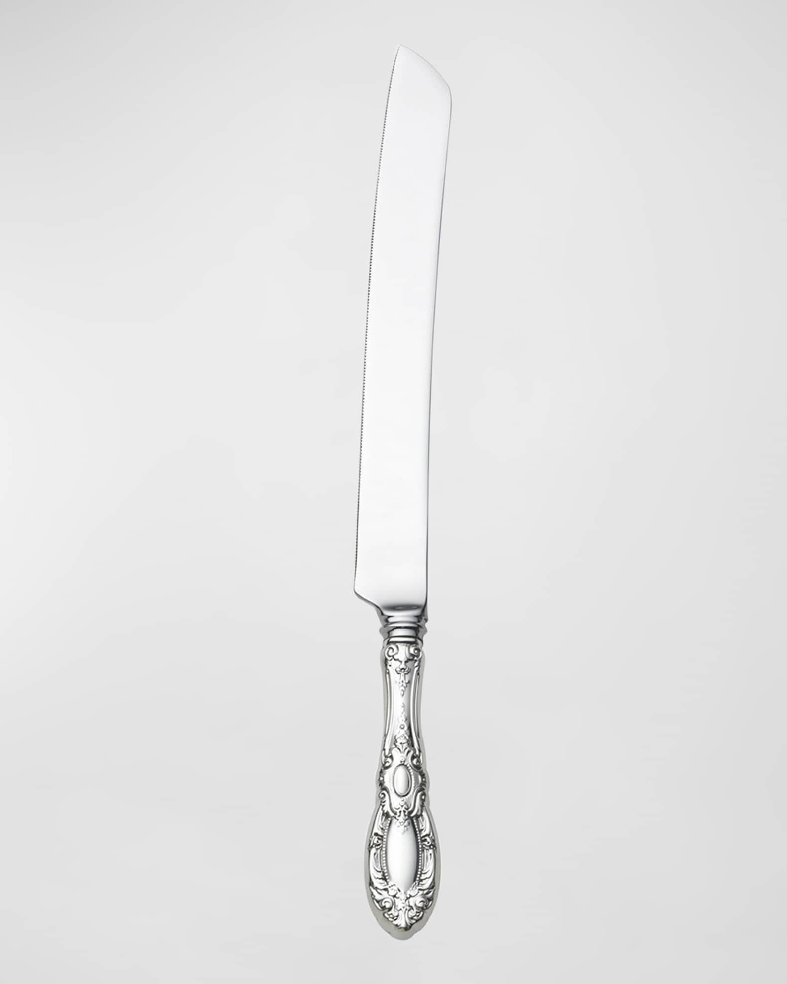 Towle Silversmiths King Richard Wedding Cake Knife, Hollow Handle Horchow