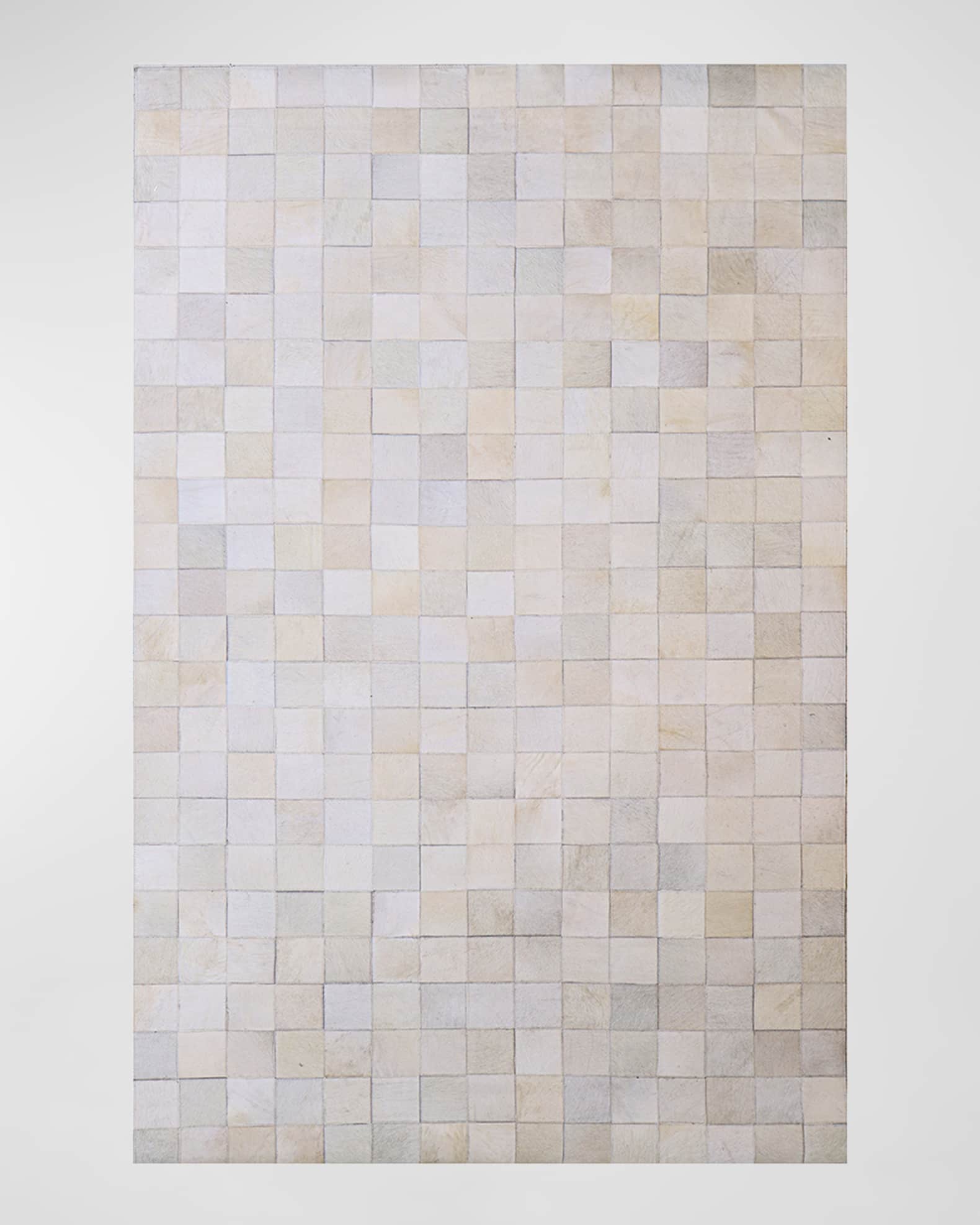Thaddeous Hairhide Rug, 3' x 8'