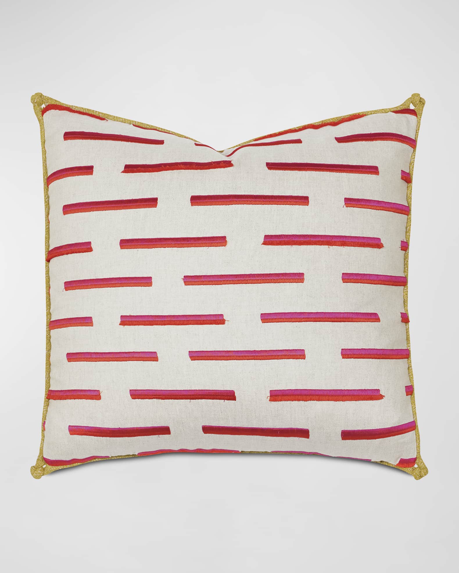 White fringe throw pillow discount
