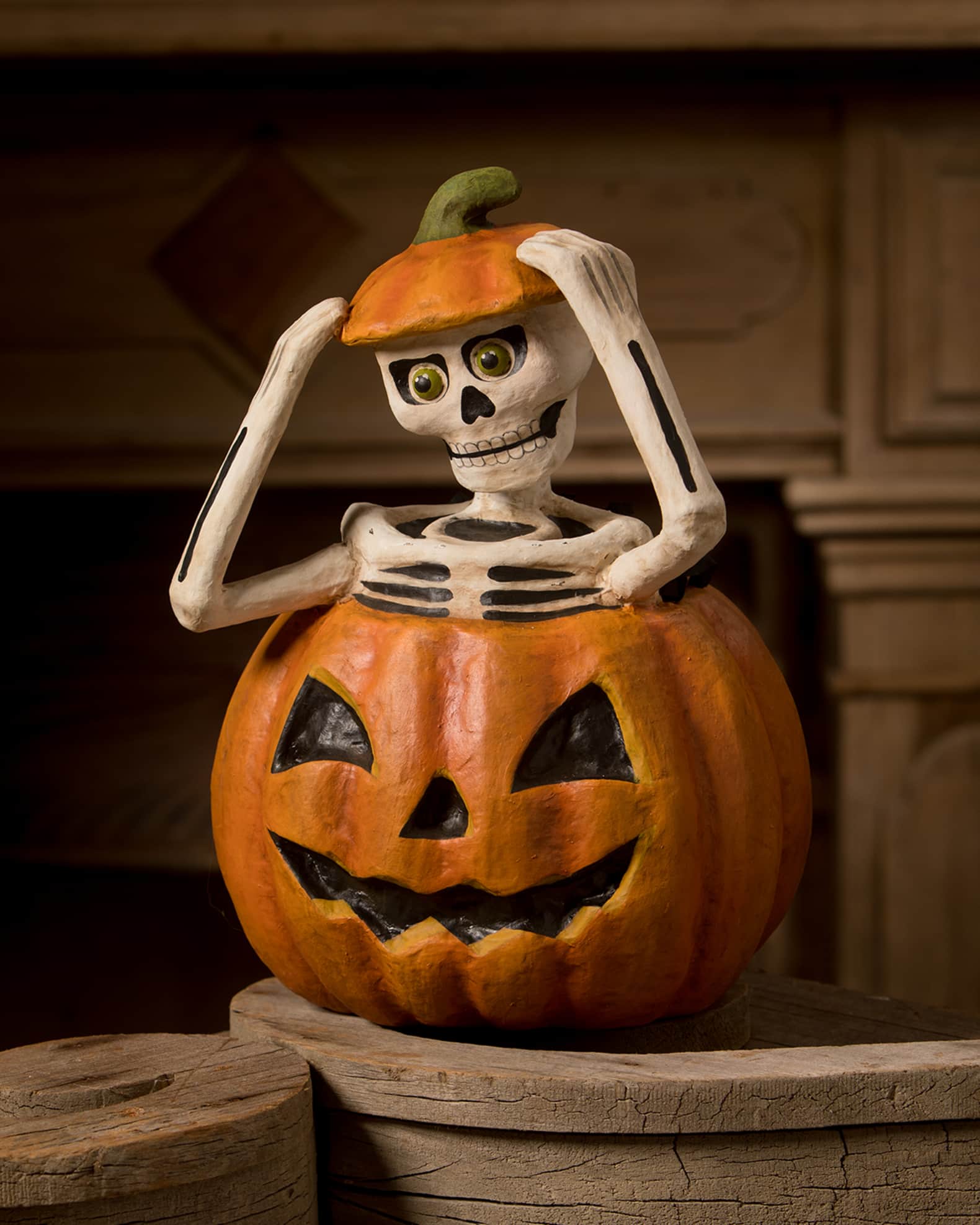 Bethany Lowe Pop Up Skelly Halloween Decoration Horchow