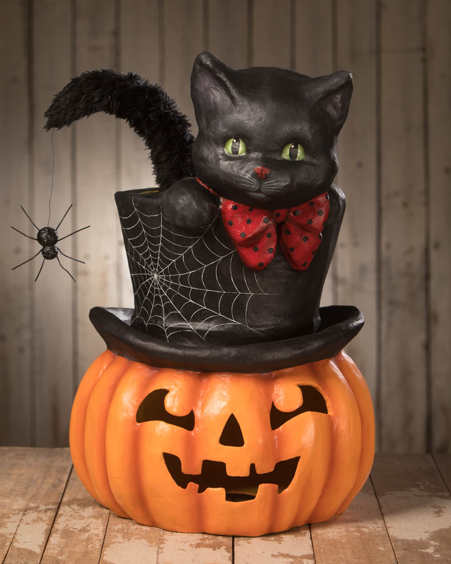 Bethany Lowe Top Hat Surprise Jack O'Lantern Horchow