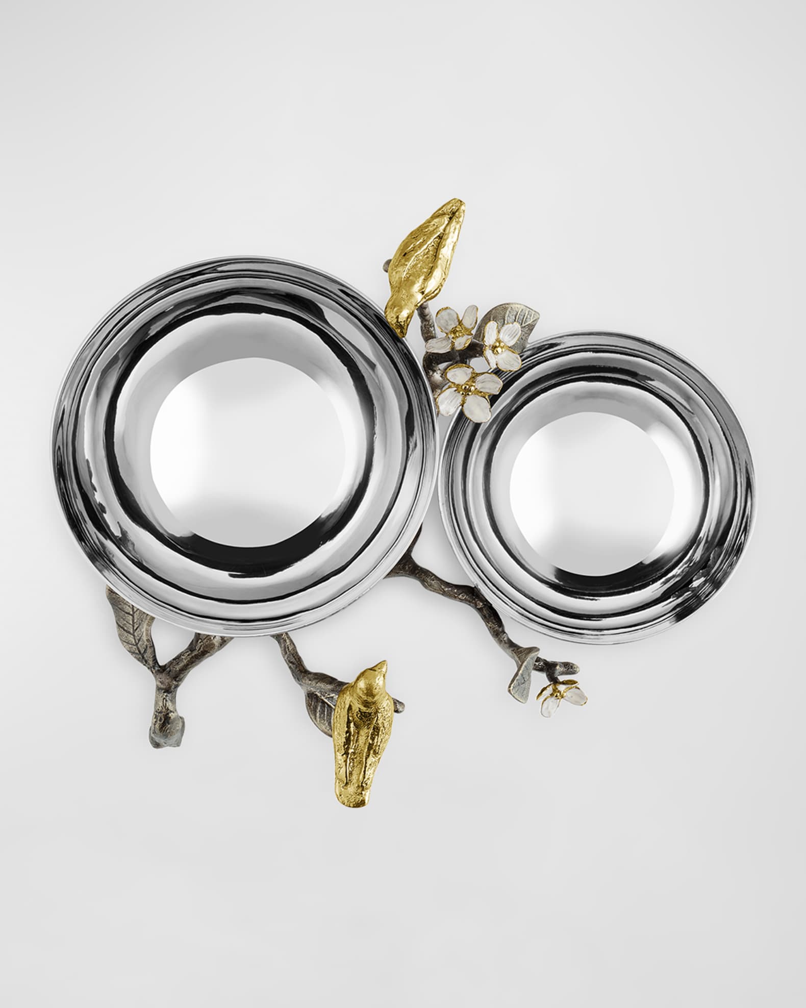 Michael Aram Lovebirds Double Dish | Horchow