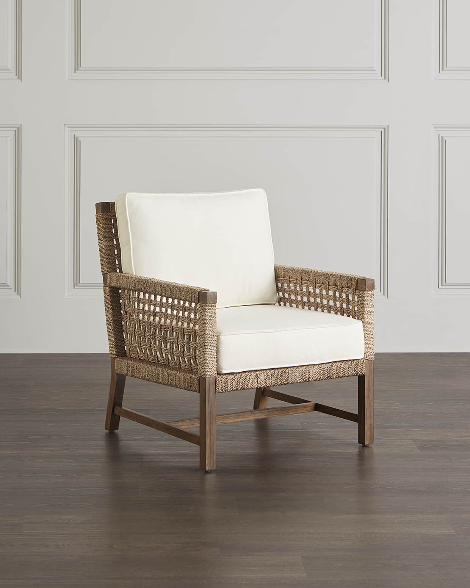 Worlds Away Shazanne Lounge Chair 
