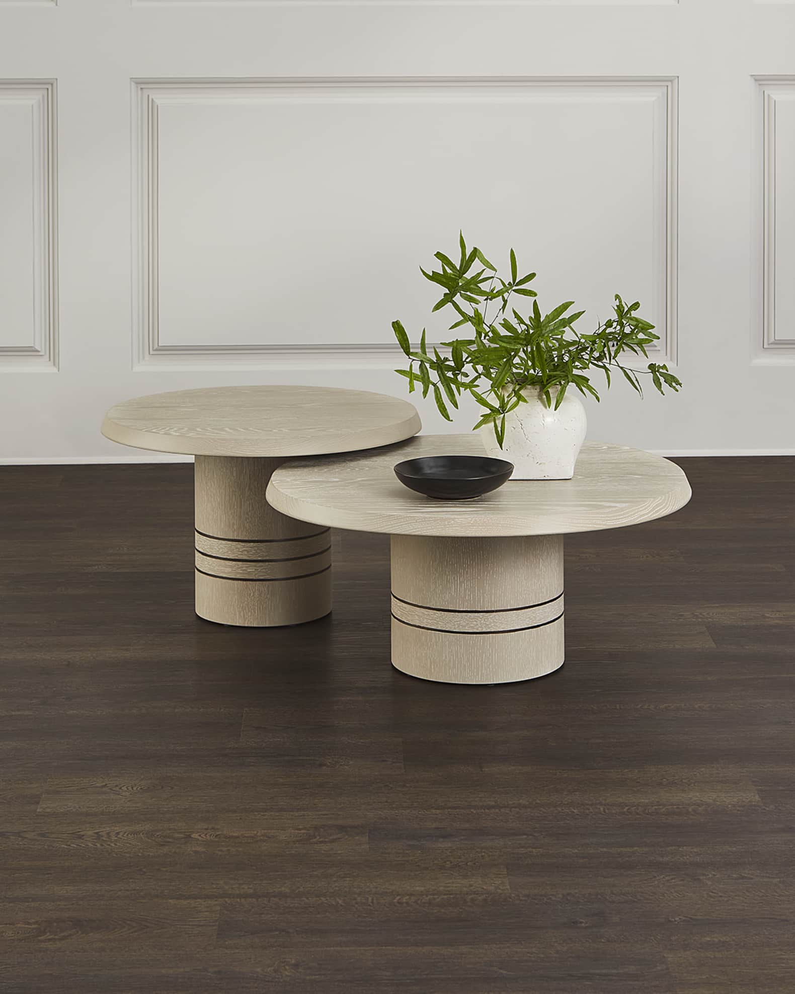 Interlude Home Hunt Nesting Cocktail Tables, Set of 2