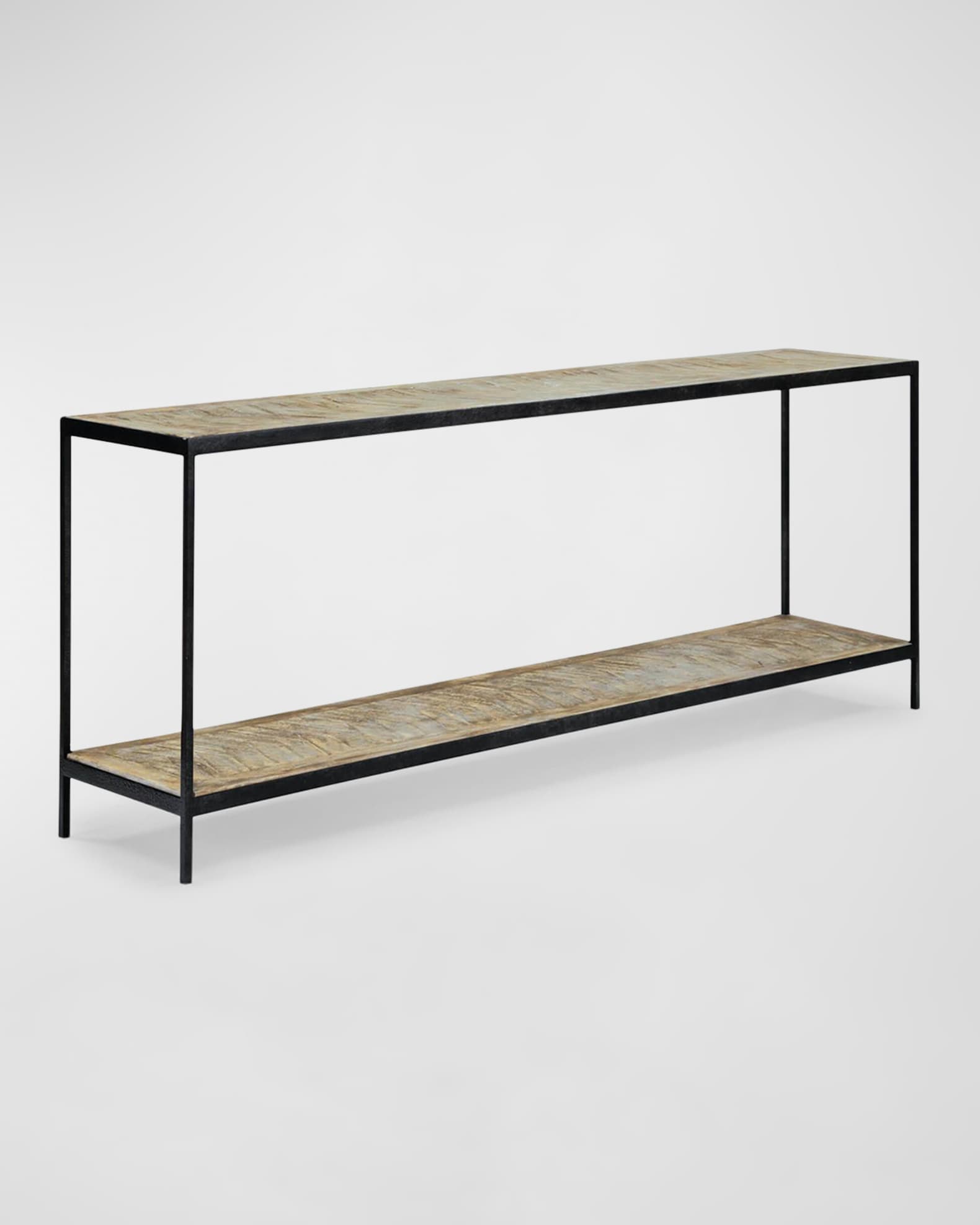 Herringbone sales hall table