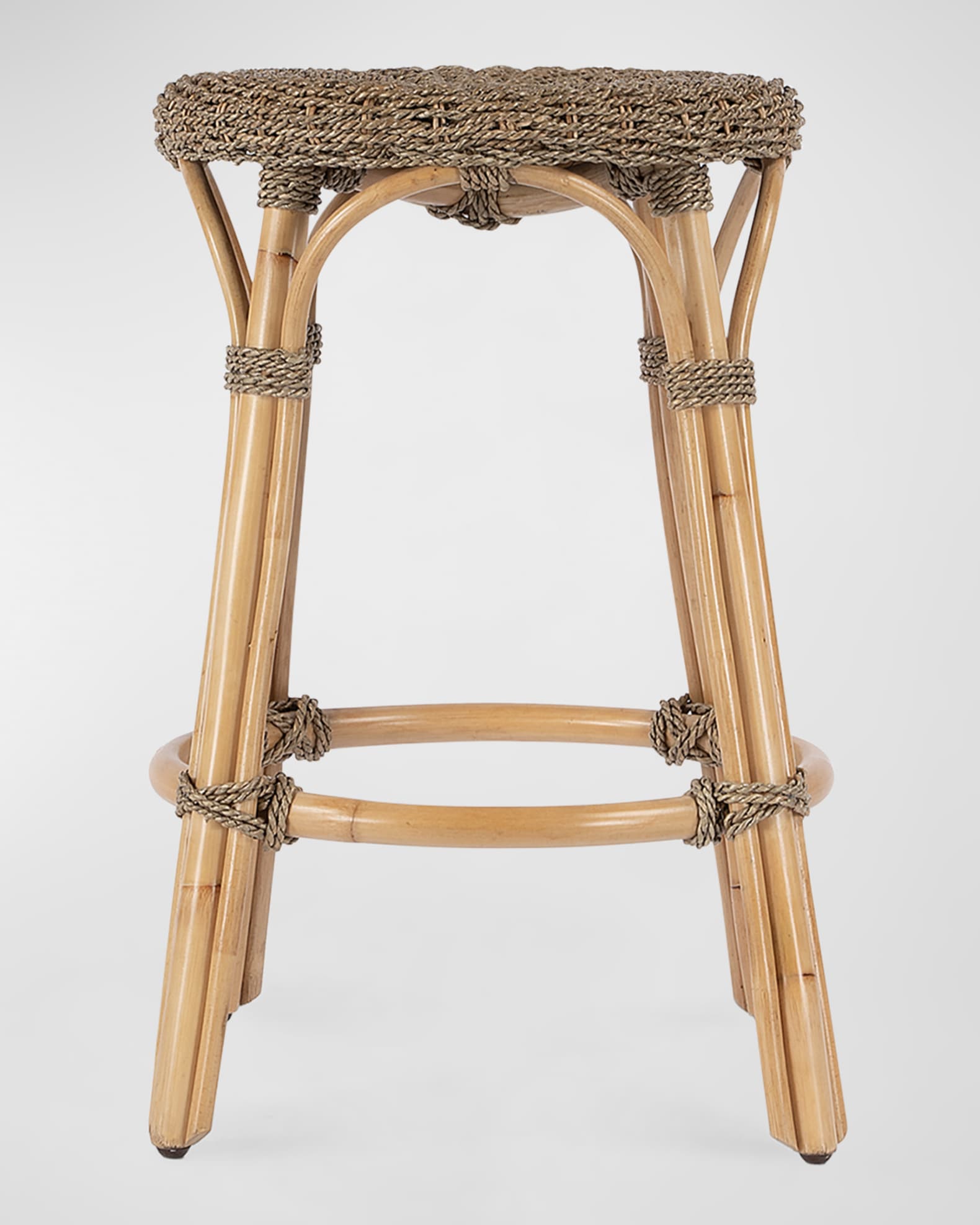 Leda rattan counter stool top