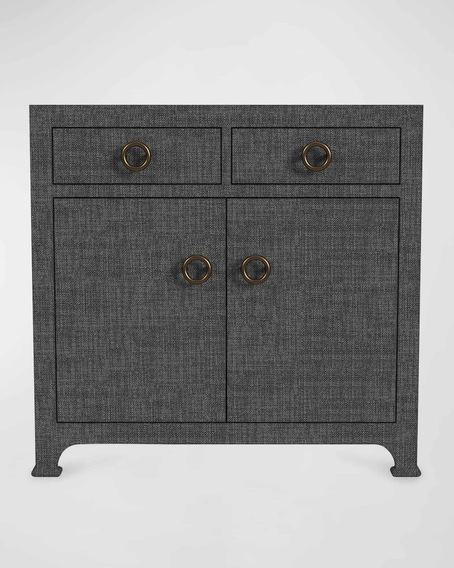 Butler Specialty Co Camila Raffia Cabinet