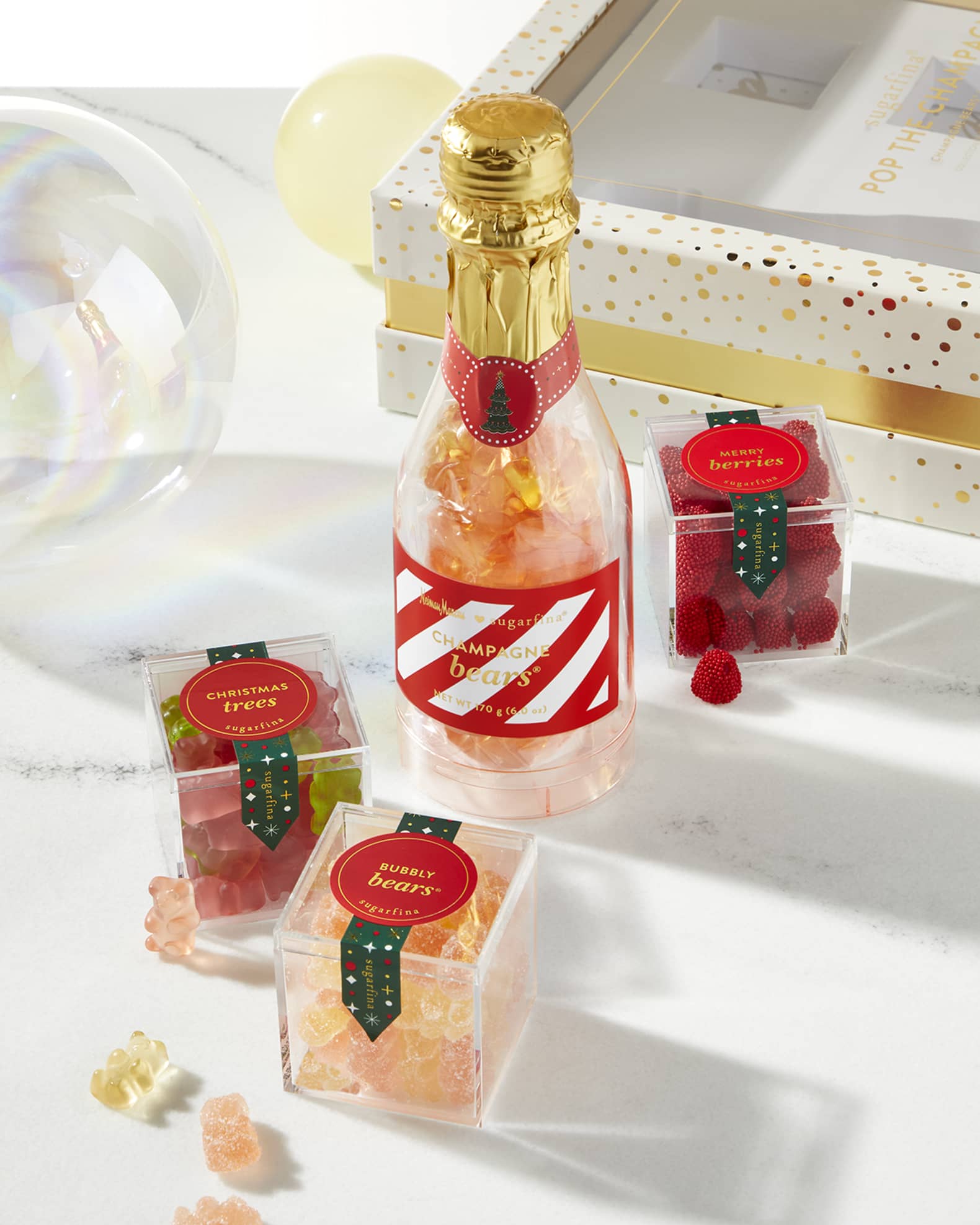 Sugarfina x Neiman Marcus Pop The Champagne Exclusive 2023 Holiday Gift Set