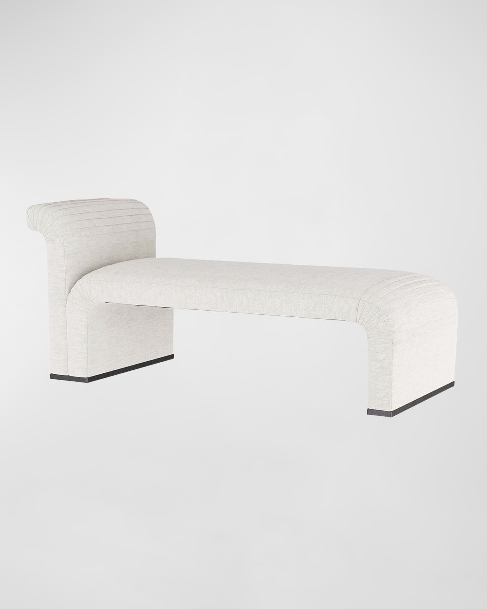Arteriors Weaver Bouclé Chaise