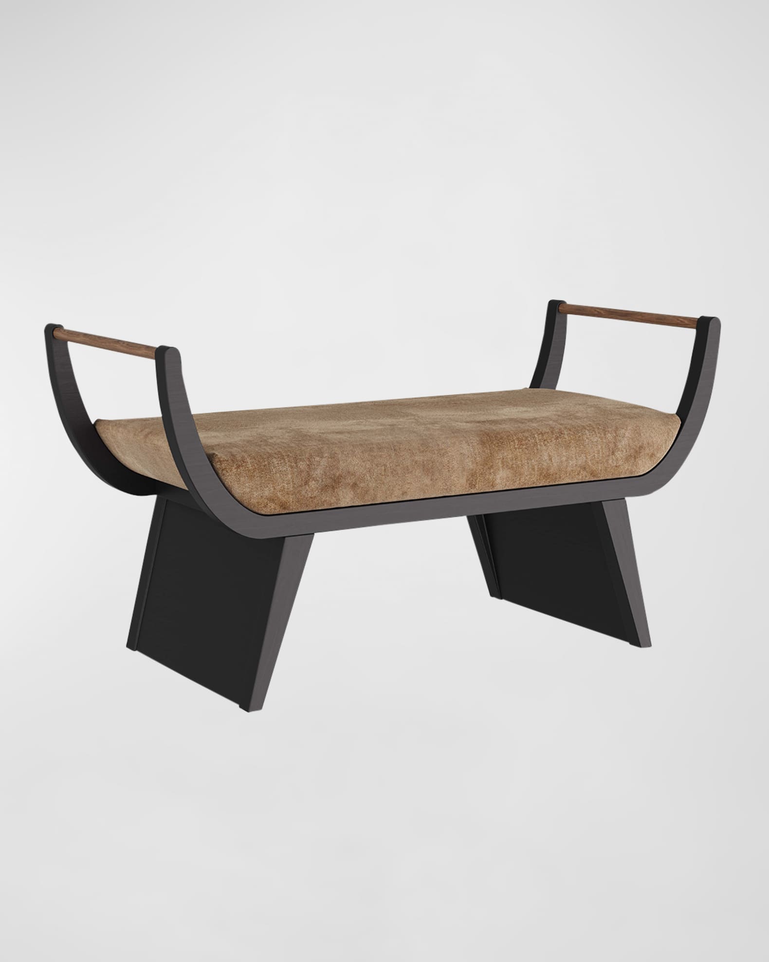 Arteriors Winston Velvet Bench, 47.5"