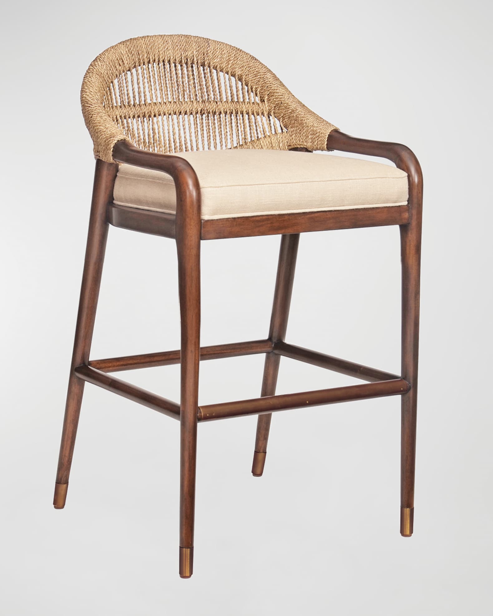 Century Furniture Marie LowBack Counter Stool 24.5" Horchow