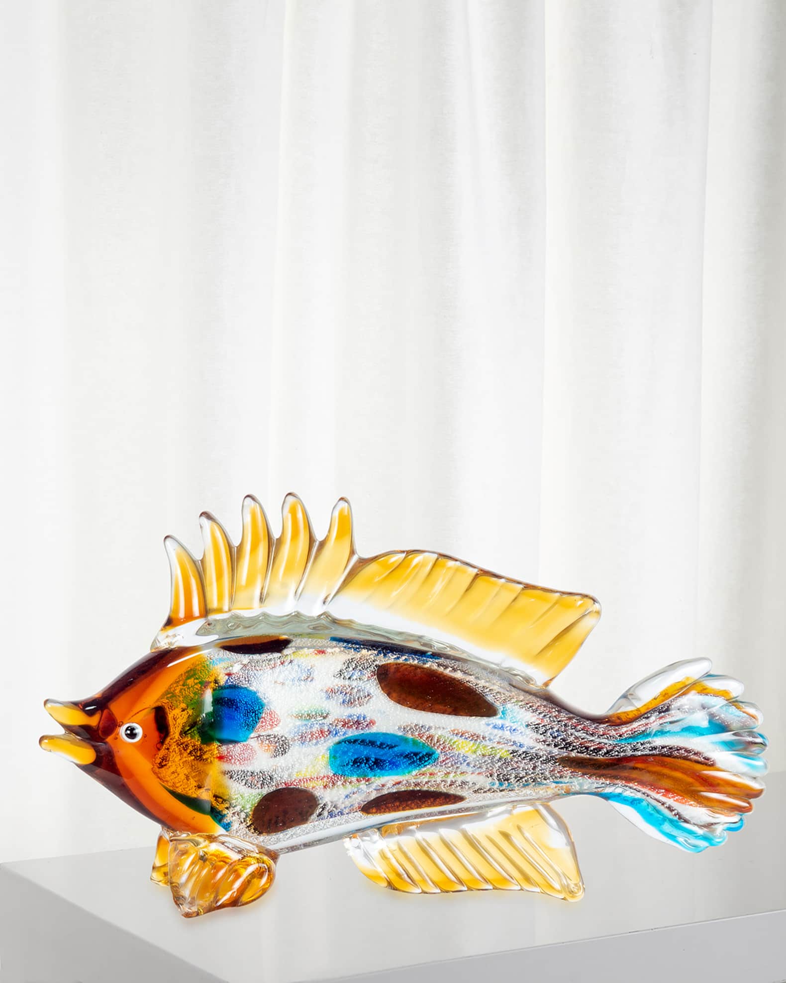 Dale Tiffany Copa Bay Fish Art Glass Figurine Horchow