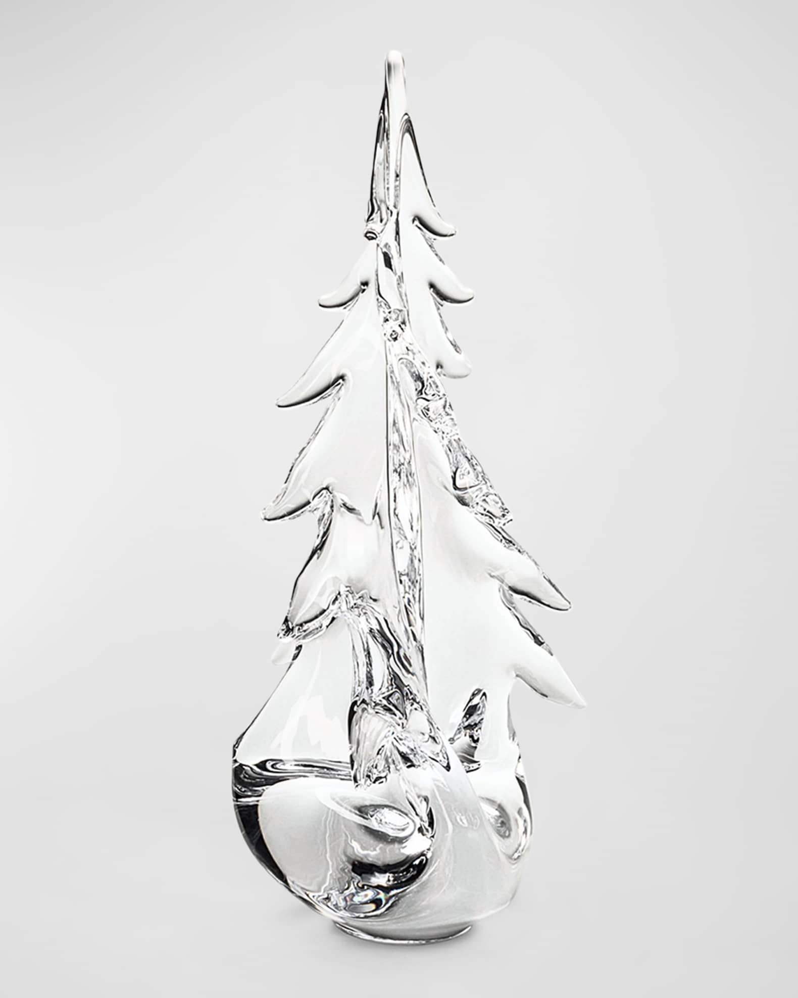 Simon Pearce Vermont Twist Evergreen Tree in Gift Box, 14" 
