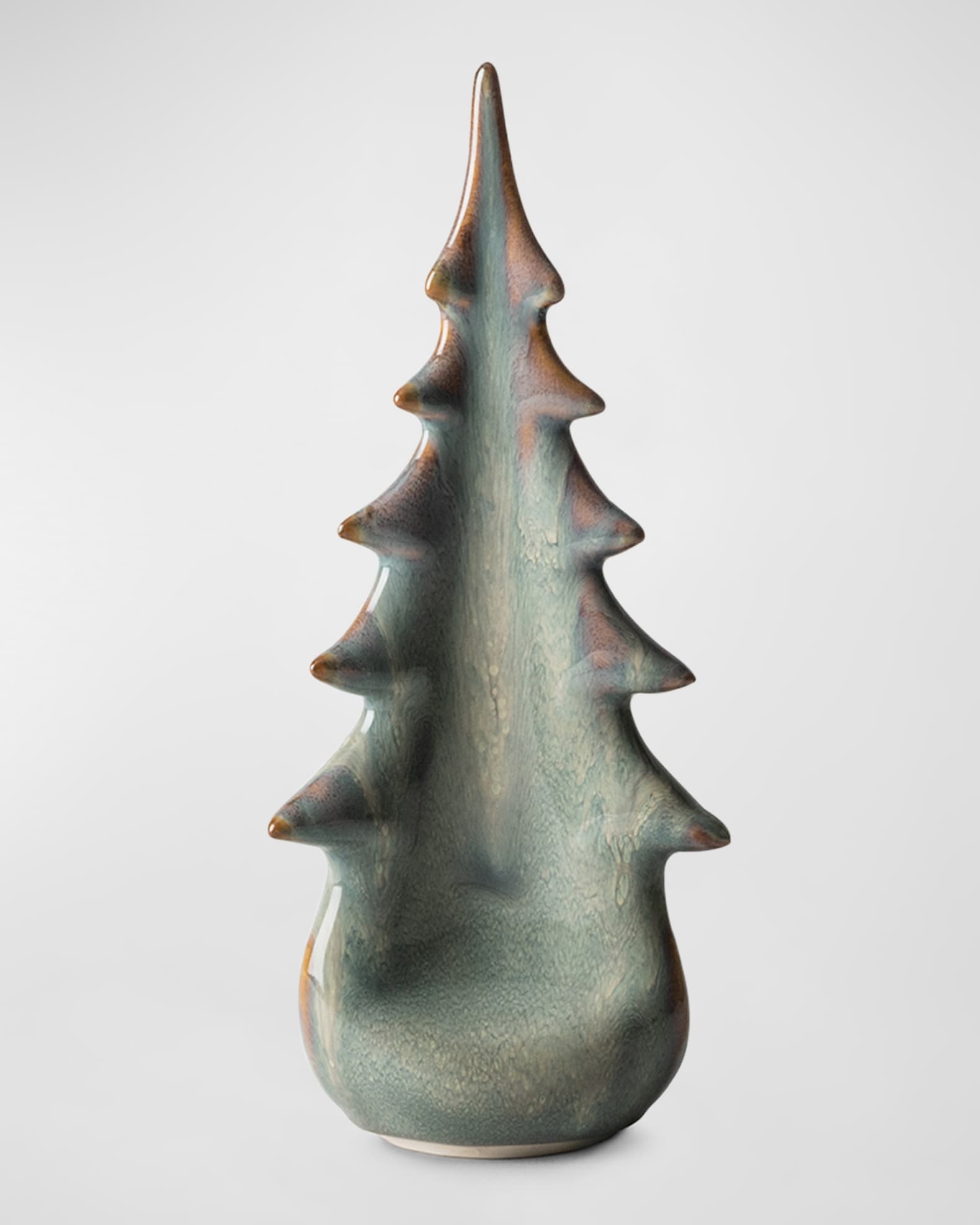 Simon Pearce Moss Glen Pottery Evergreen Tree in Gift Box, 10" Horchow