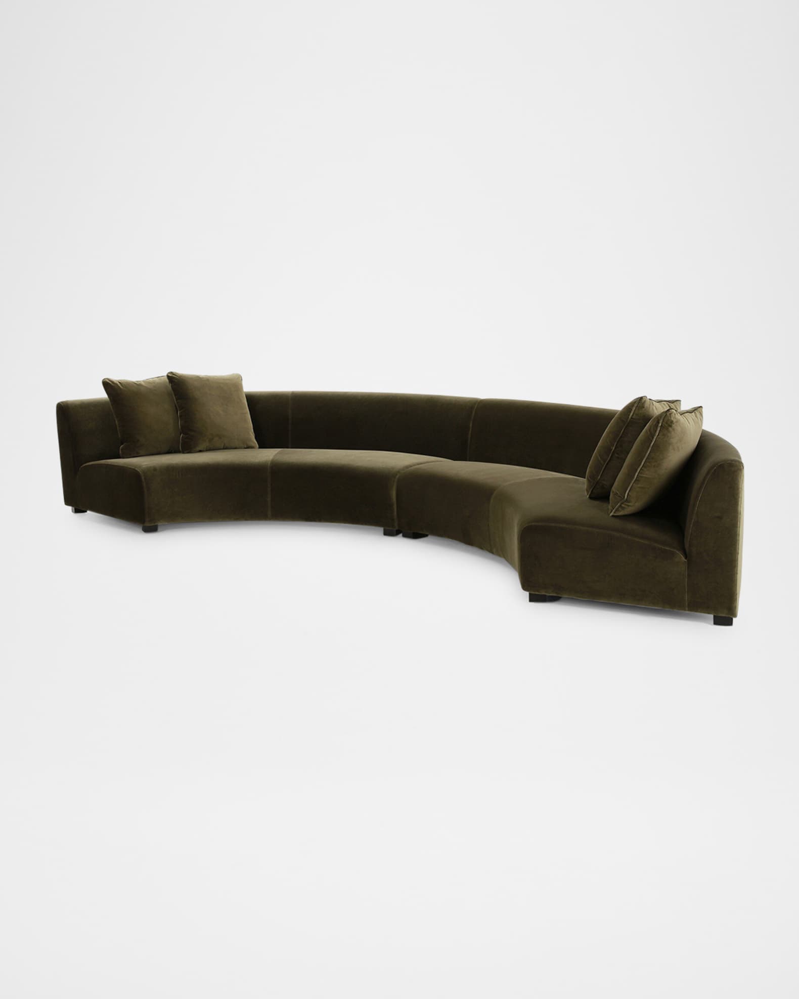 Four Hands Liam 2-Piece Curved Sectional | Horchow