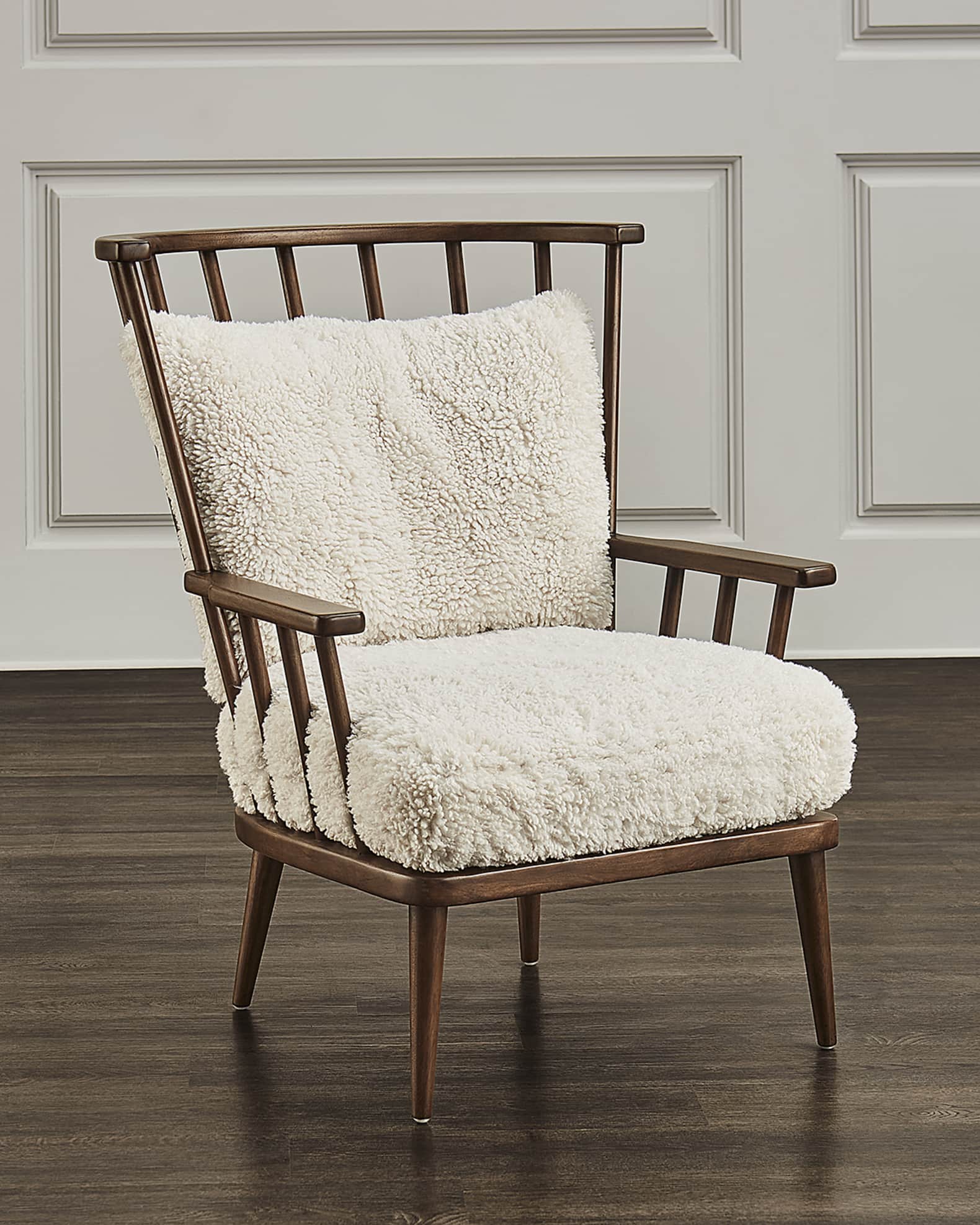 Four Hands Graham Faux Shearling Chair Horchow