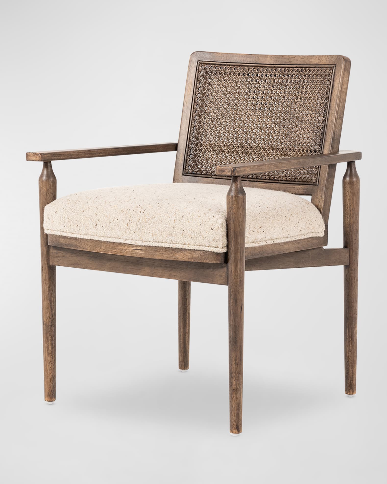 Cane dining shop arm chair