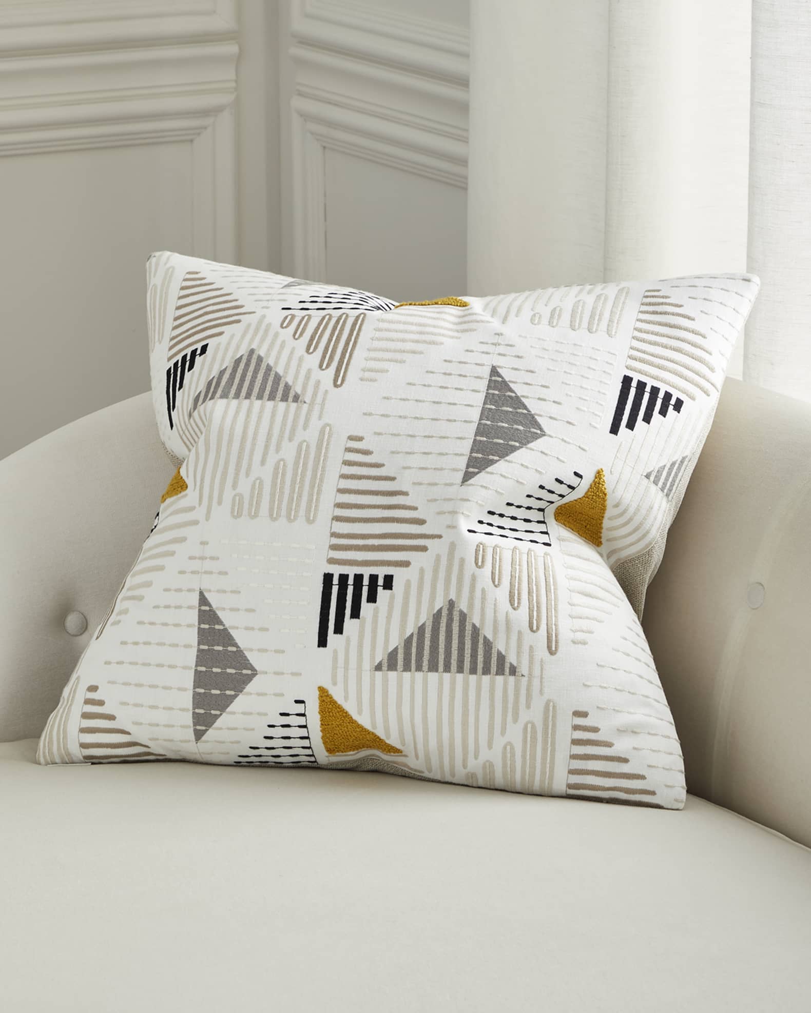 D.V. KAP Home Geoscape Pillow, 24" Horchow