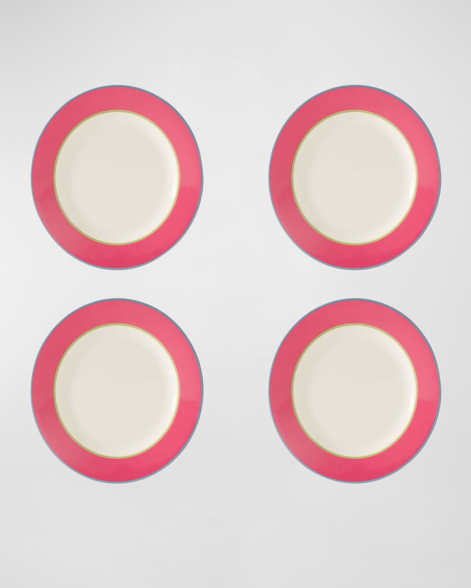 Kit Kemp for Spode Calypso Salad Plates 9.5", Set of 4
