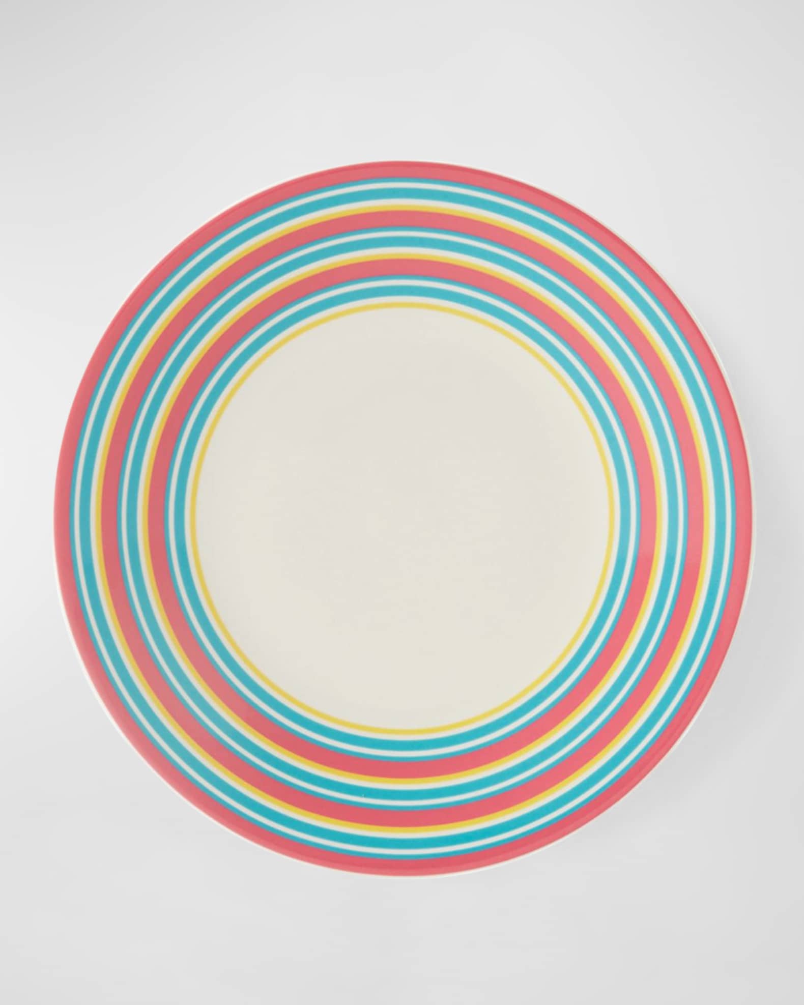 Kit Kemp for Spode Calypso Stripe Salad Plates, Set of 4 