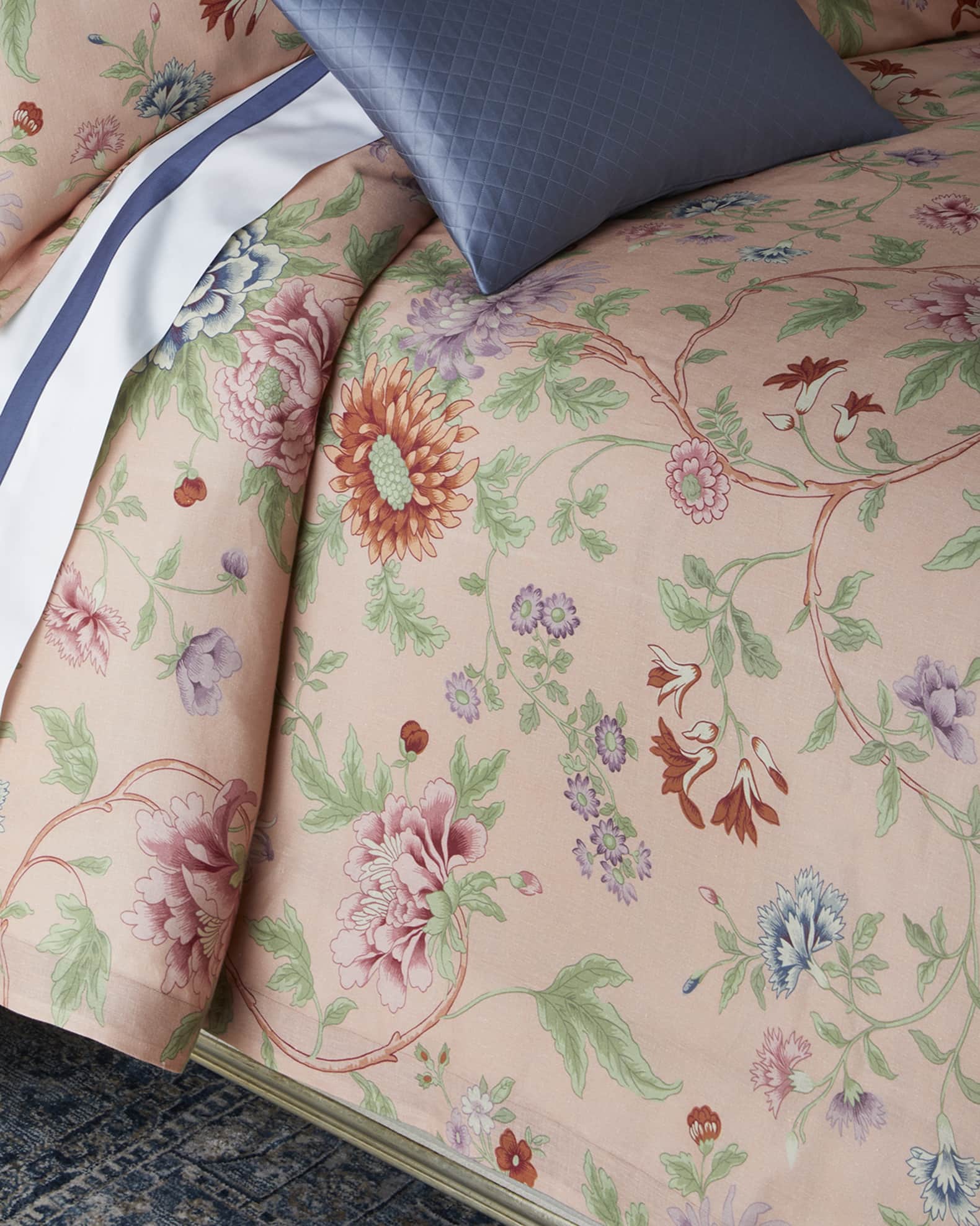 Matouk Schumacher Simone Full/Queen Duvet Cover Horchow