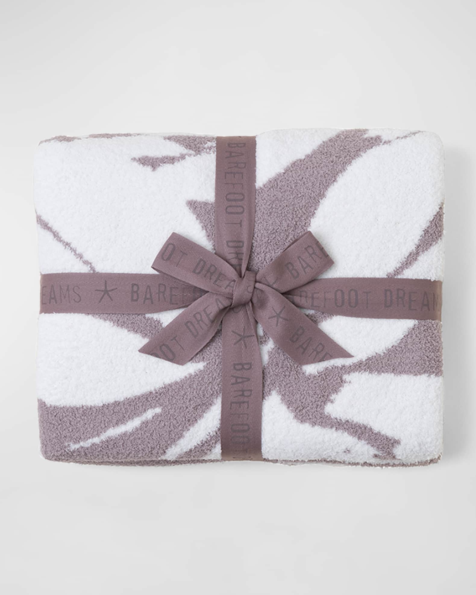 Barefoot Dreams CozyChic Petals Blanket Horchow