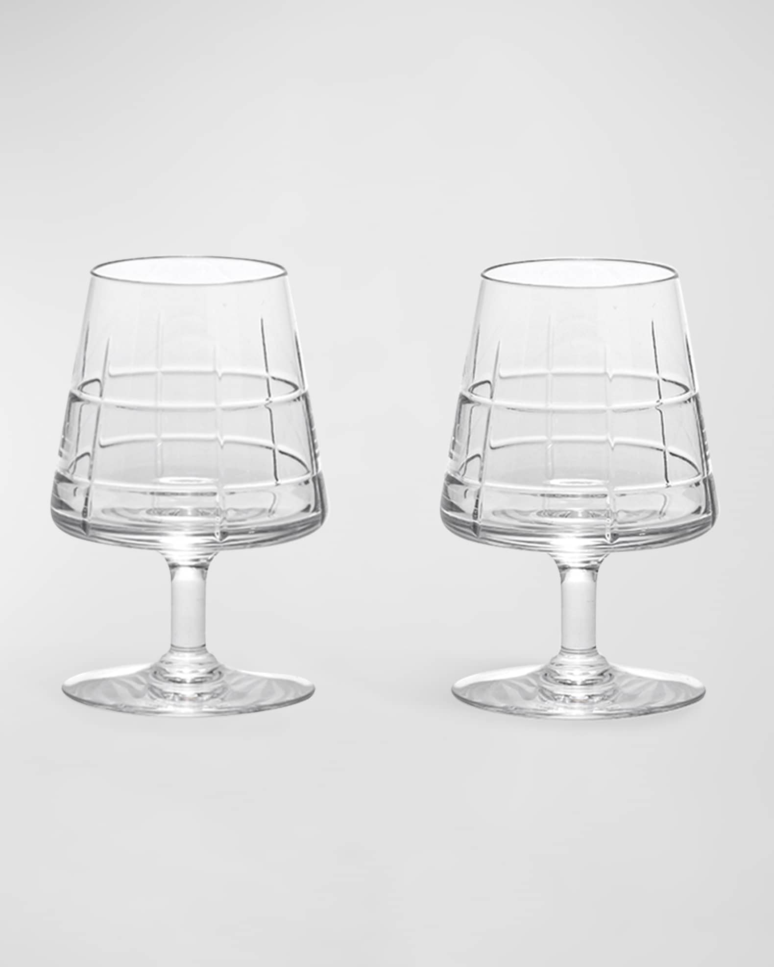 Orrefors Street Cognac Glasses, Set of 2