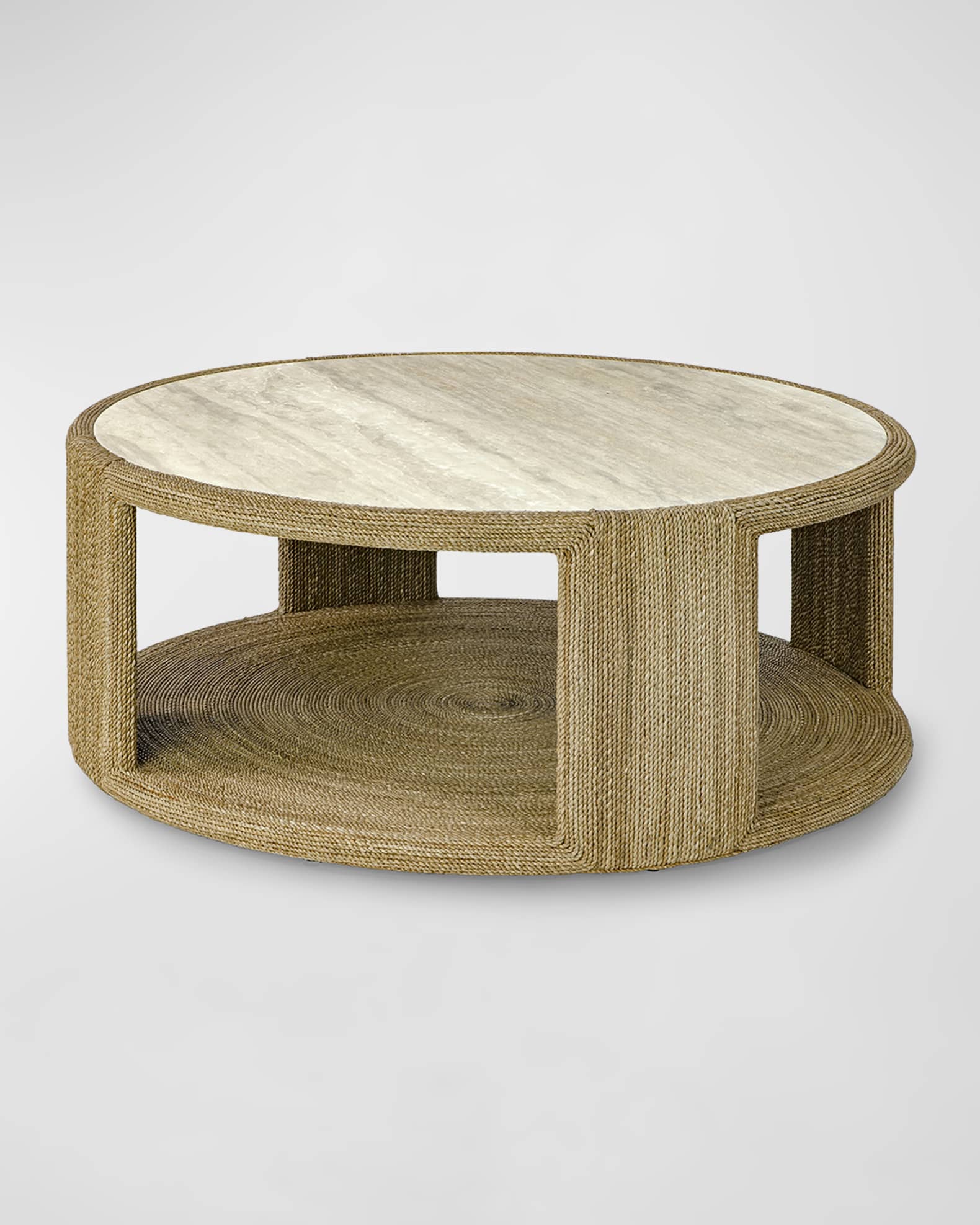 Castalia round coffee sales table