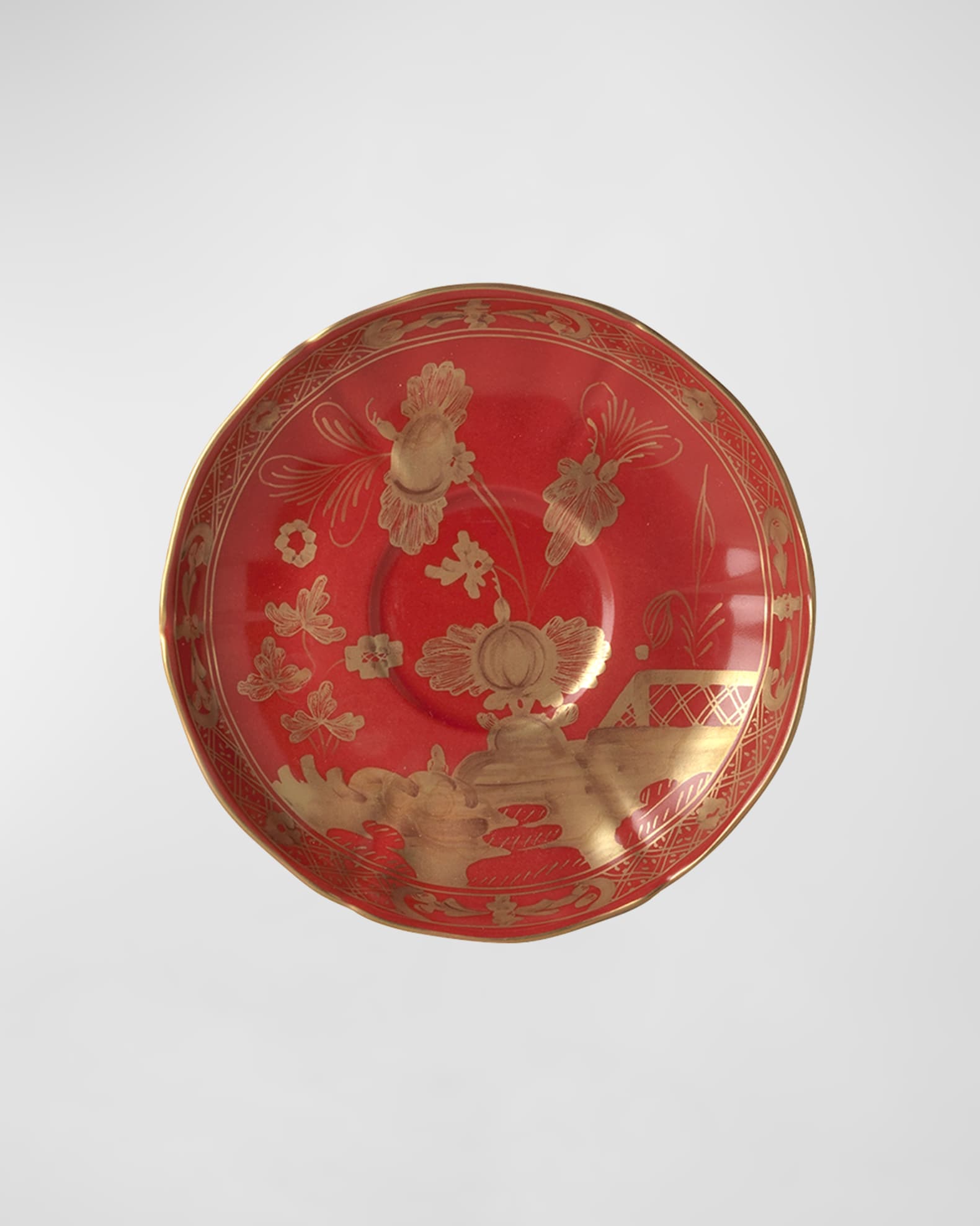GINORI 1735 Oriente Italiano Rubrum Tea Saucer 