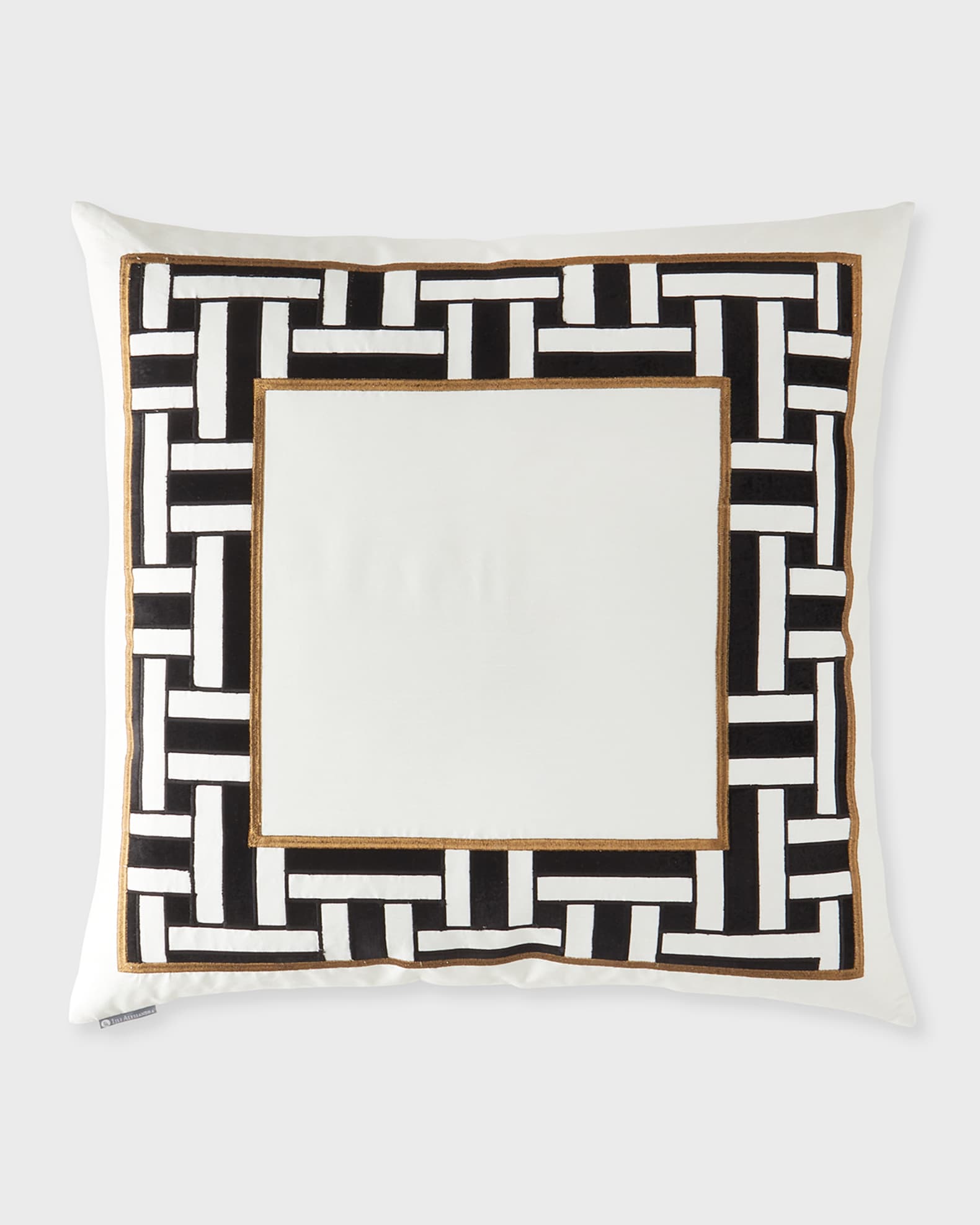 Lili Alessandra Tommy Euro Border Pillow Horchow